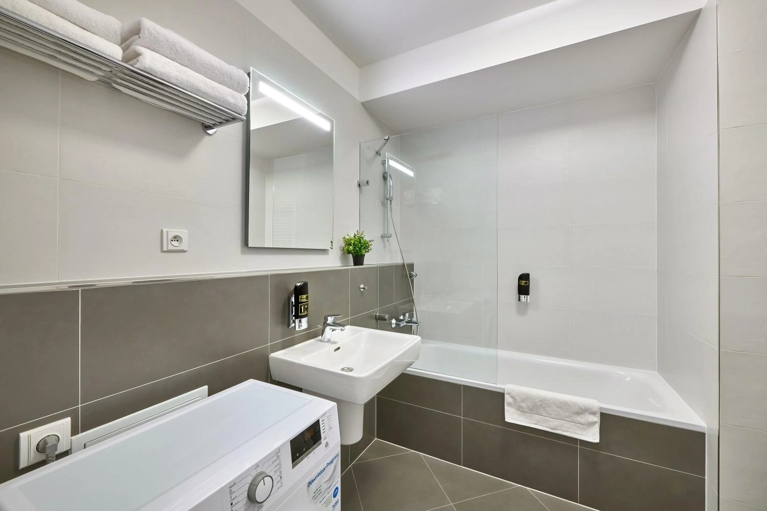 Shower in CityWest Apartments