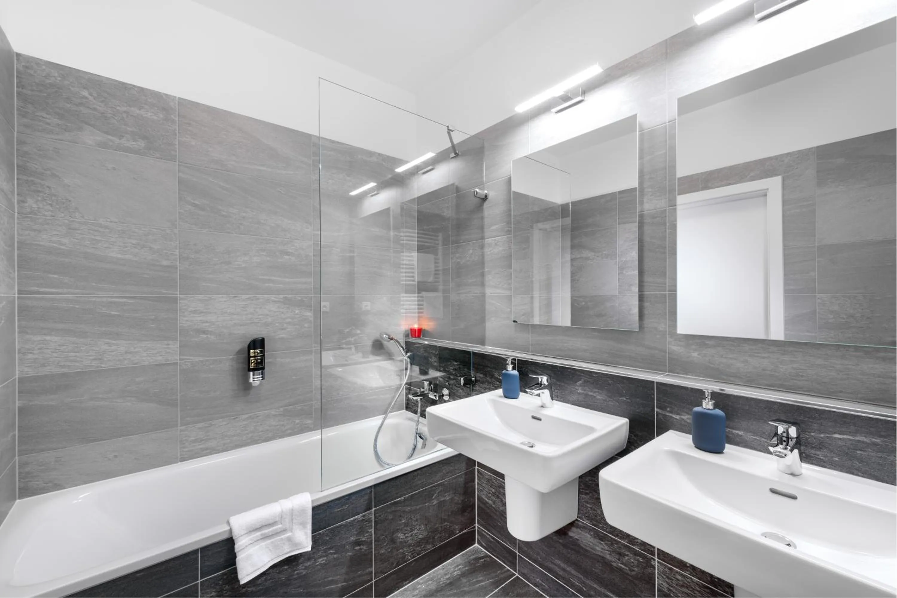 Shower in CityWest Apartments