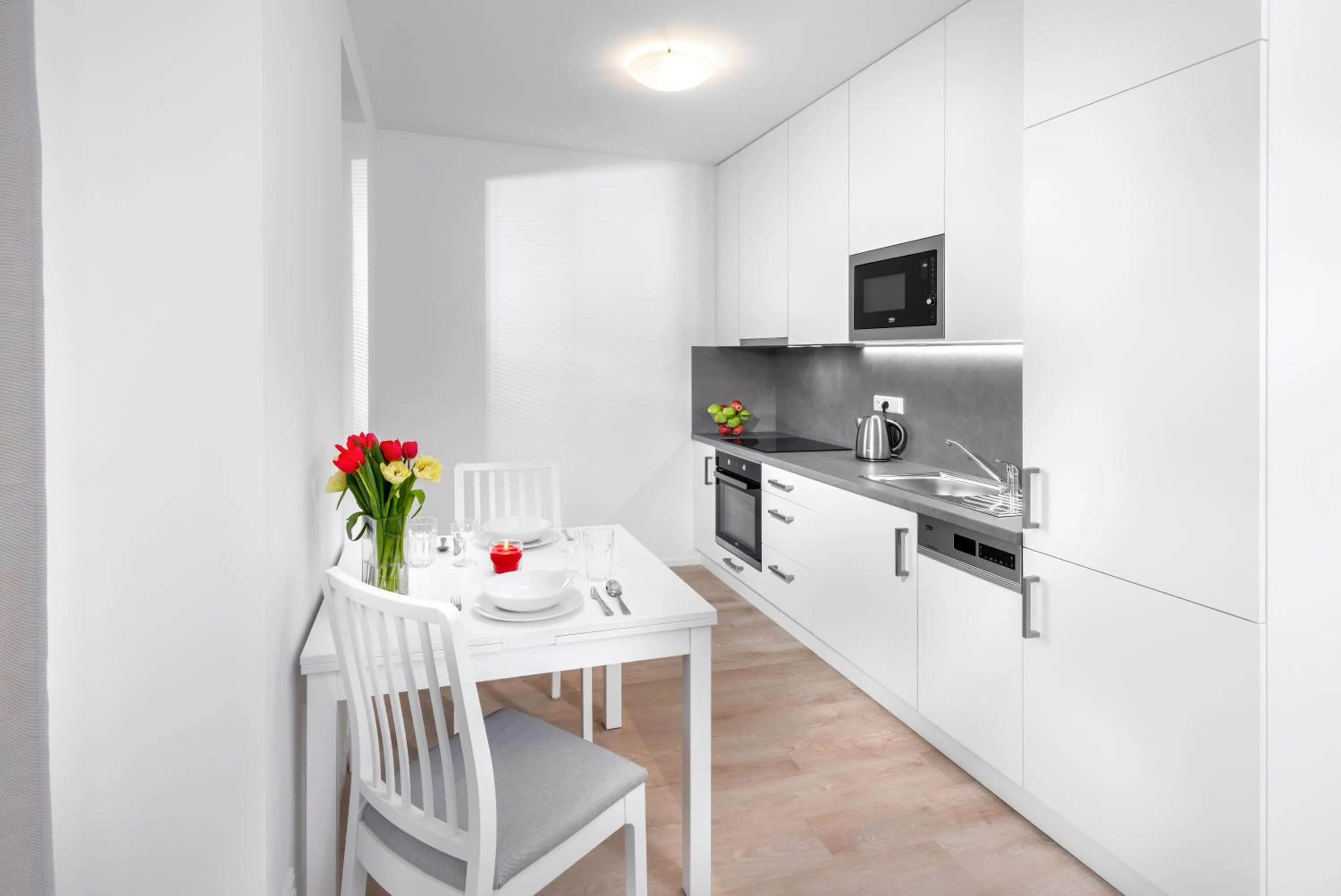 Kitchen or kitchenette in CityWest Apartments
