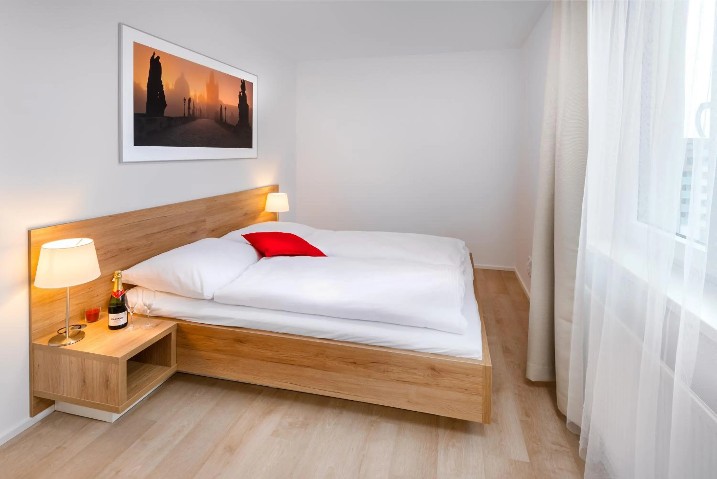 Bed in CityWest Apartments