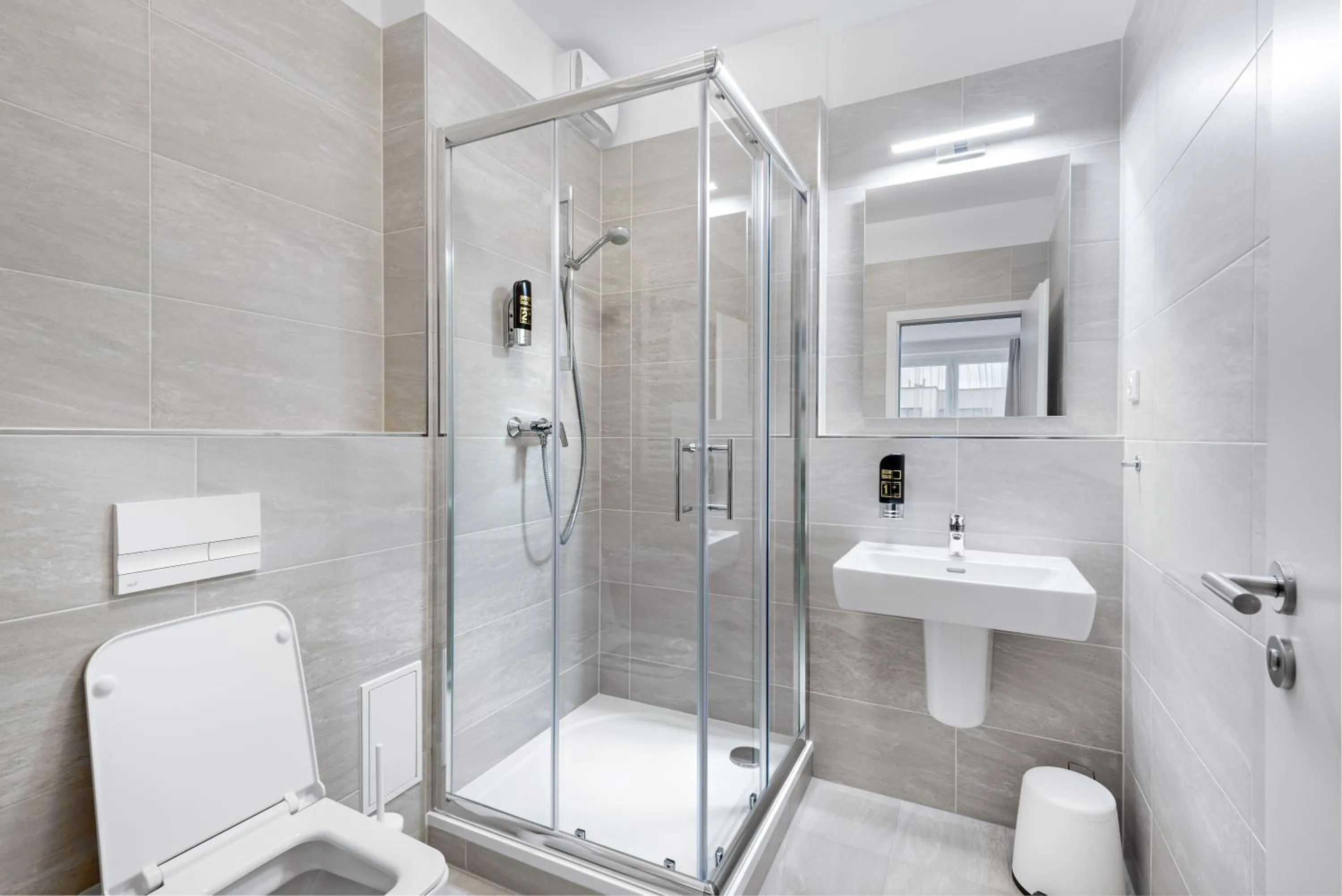Shower in CityWest Apartments