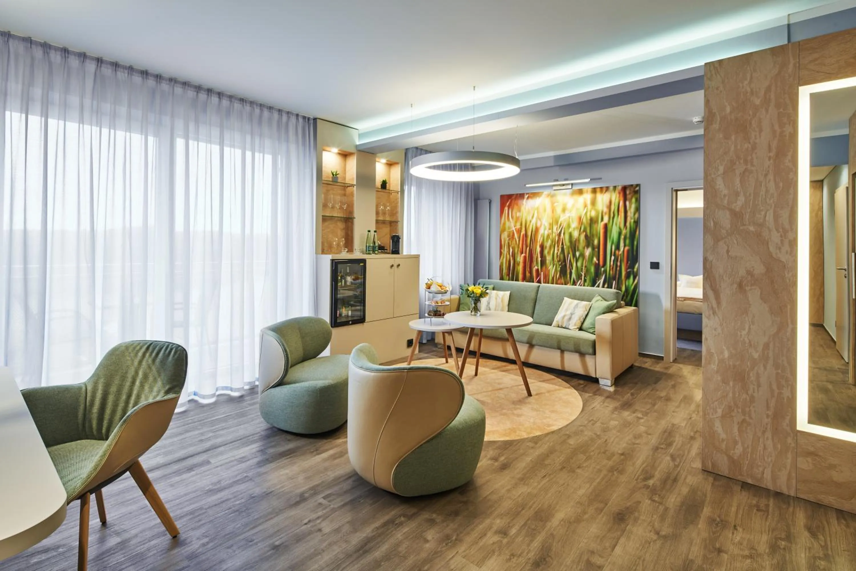 Living room in Bio-Seehotel Zeulenroda