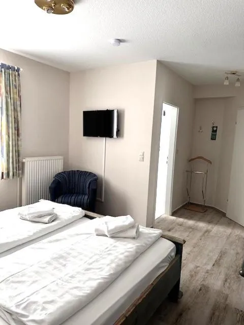 Photo of the whole room, Bed in Hotel Villa Weststrand