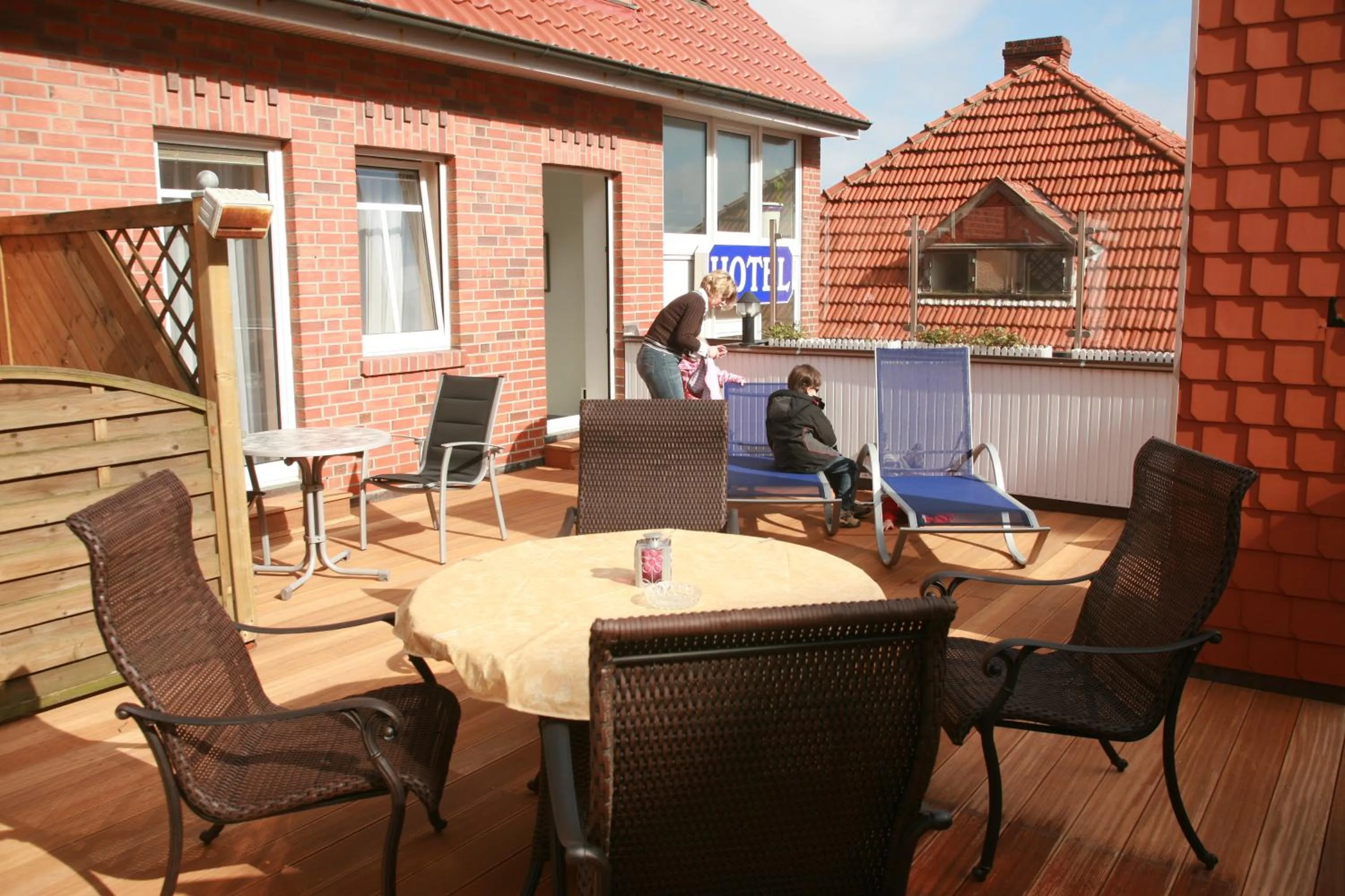 People in Hotel Villa Weststrand