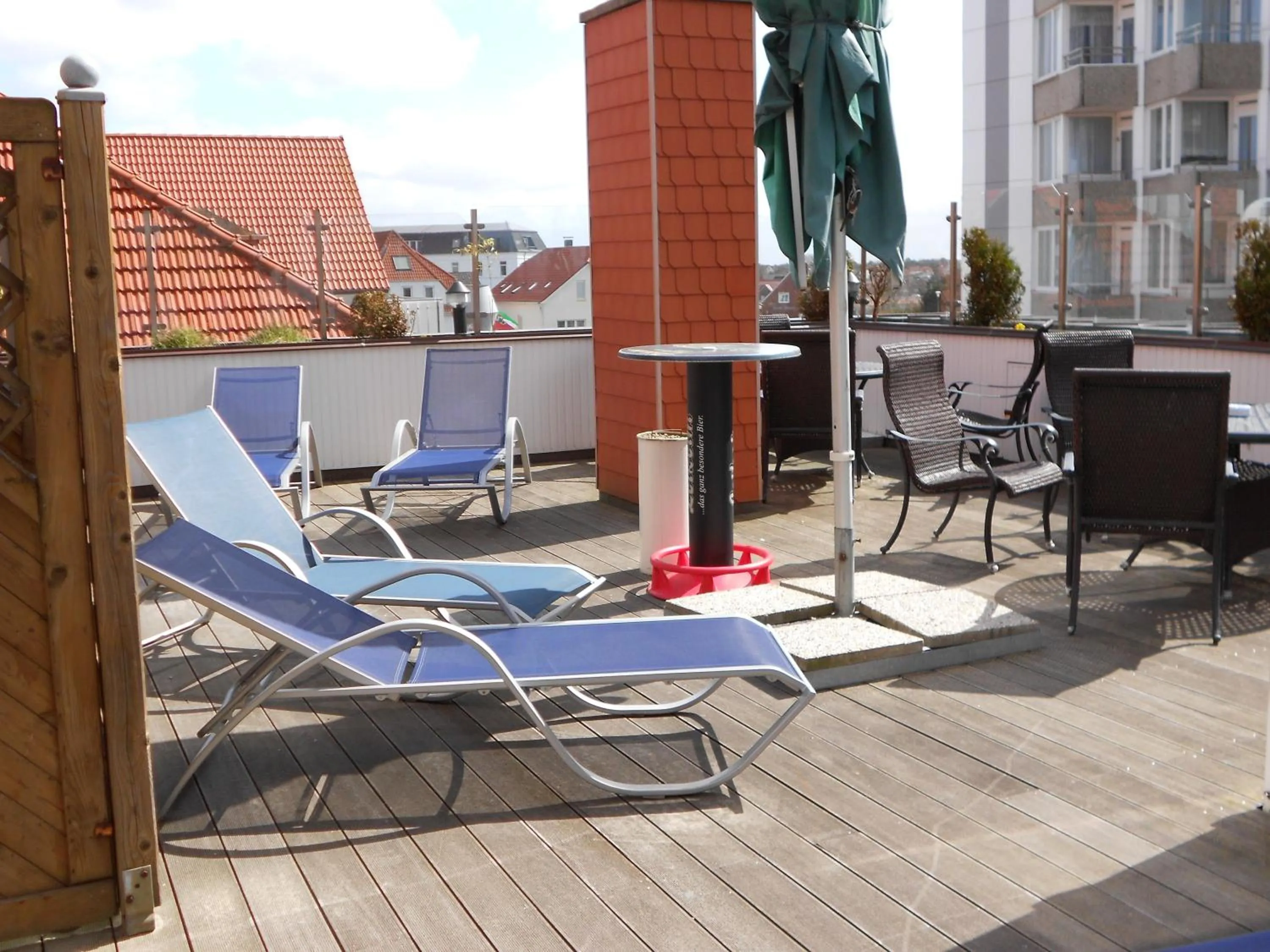 Balcony/Terrace in Hotel Villa Weststrand