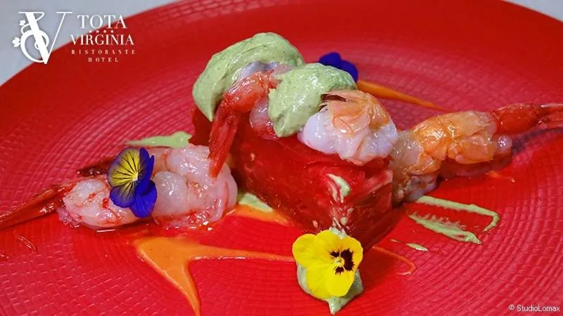 Food and drinks in Tota Virginia Antico Podere