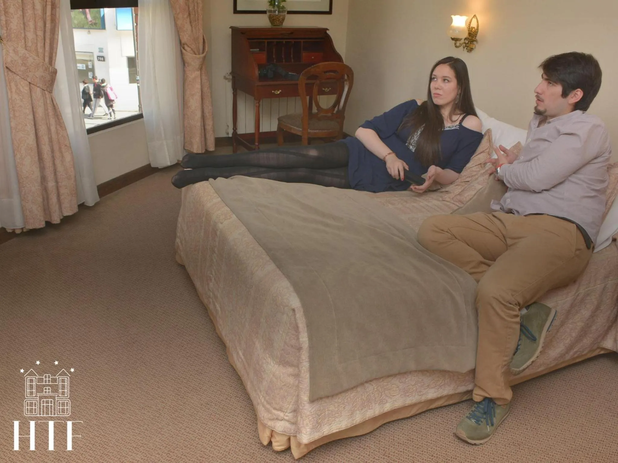 Bed in Hotel Tierra Del Fuego