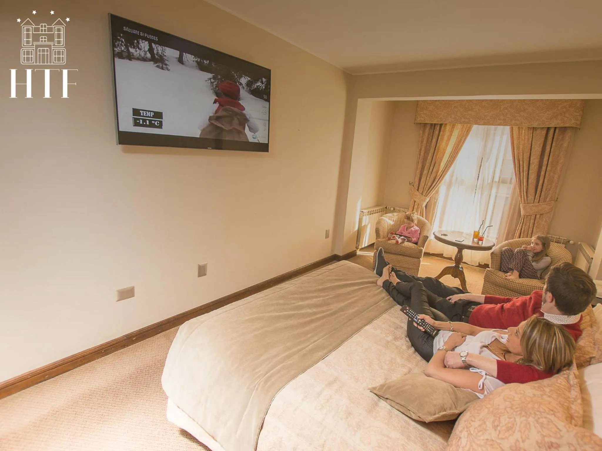 Bed in Hotel Tierra Del Fuego