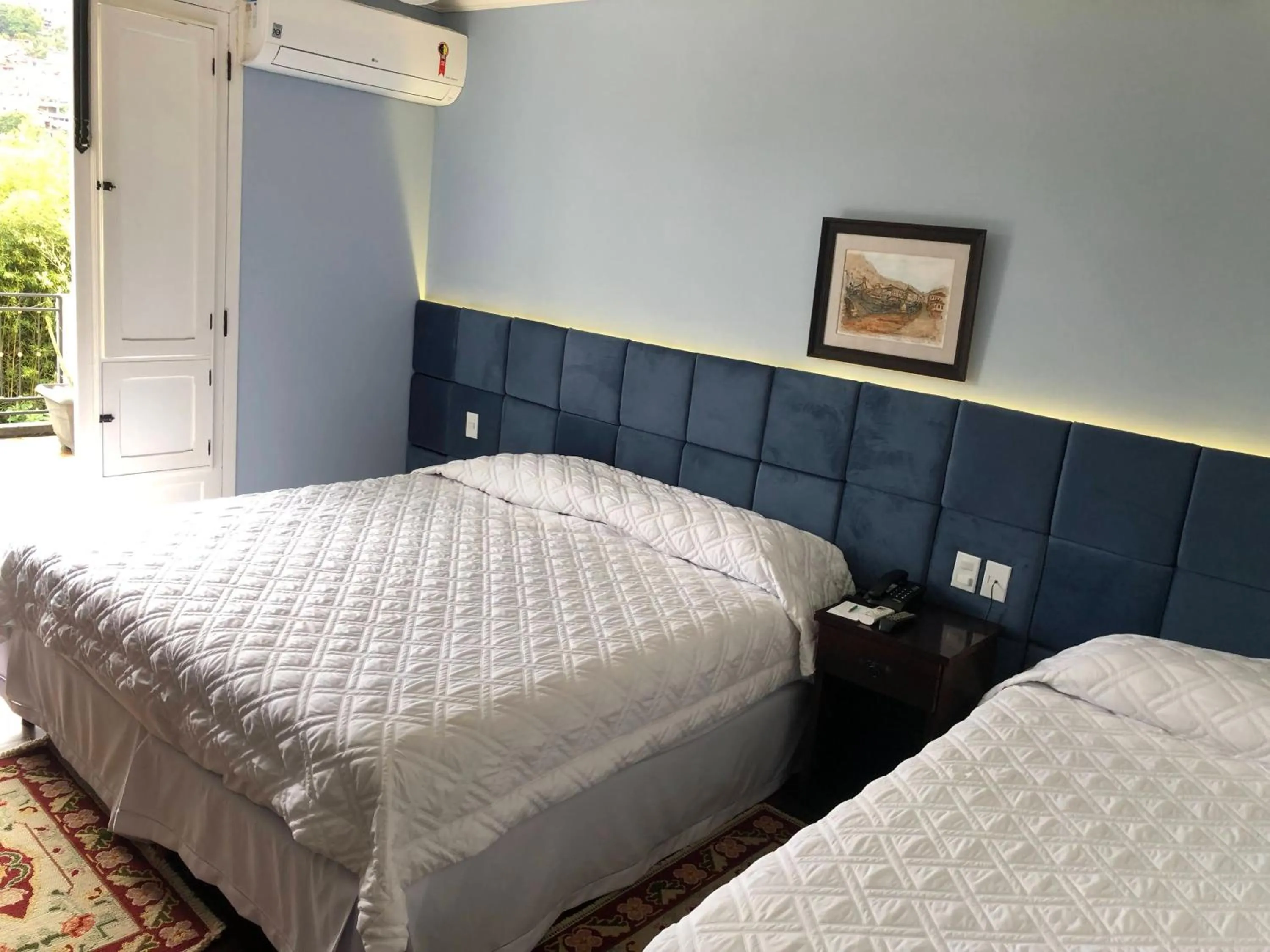 Bed in Hotel Pousada Minas Gerais