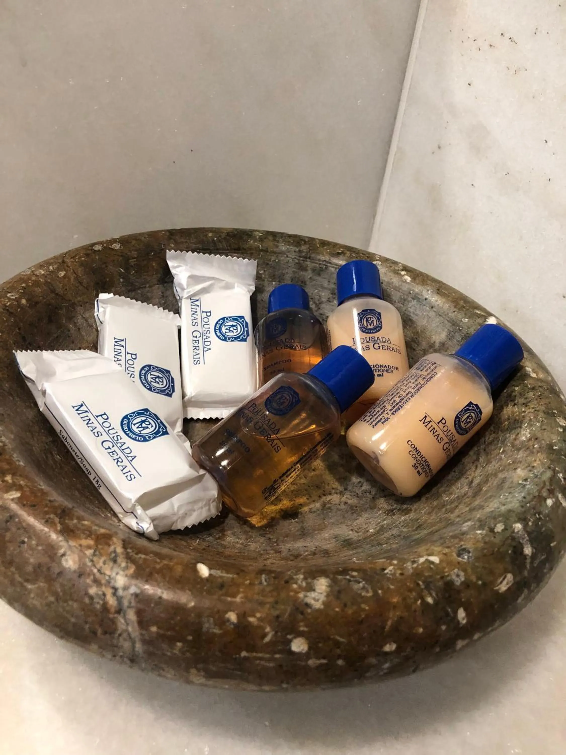 Bathroom in Hotel Pousada Minas Gerais