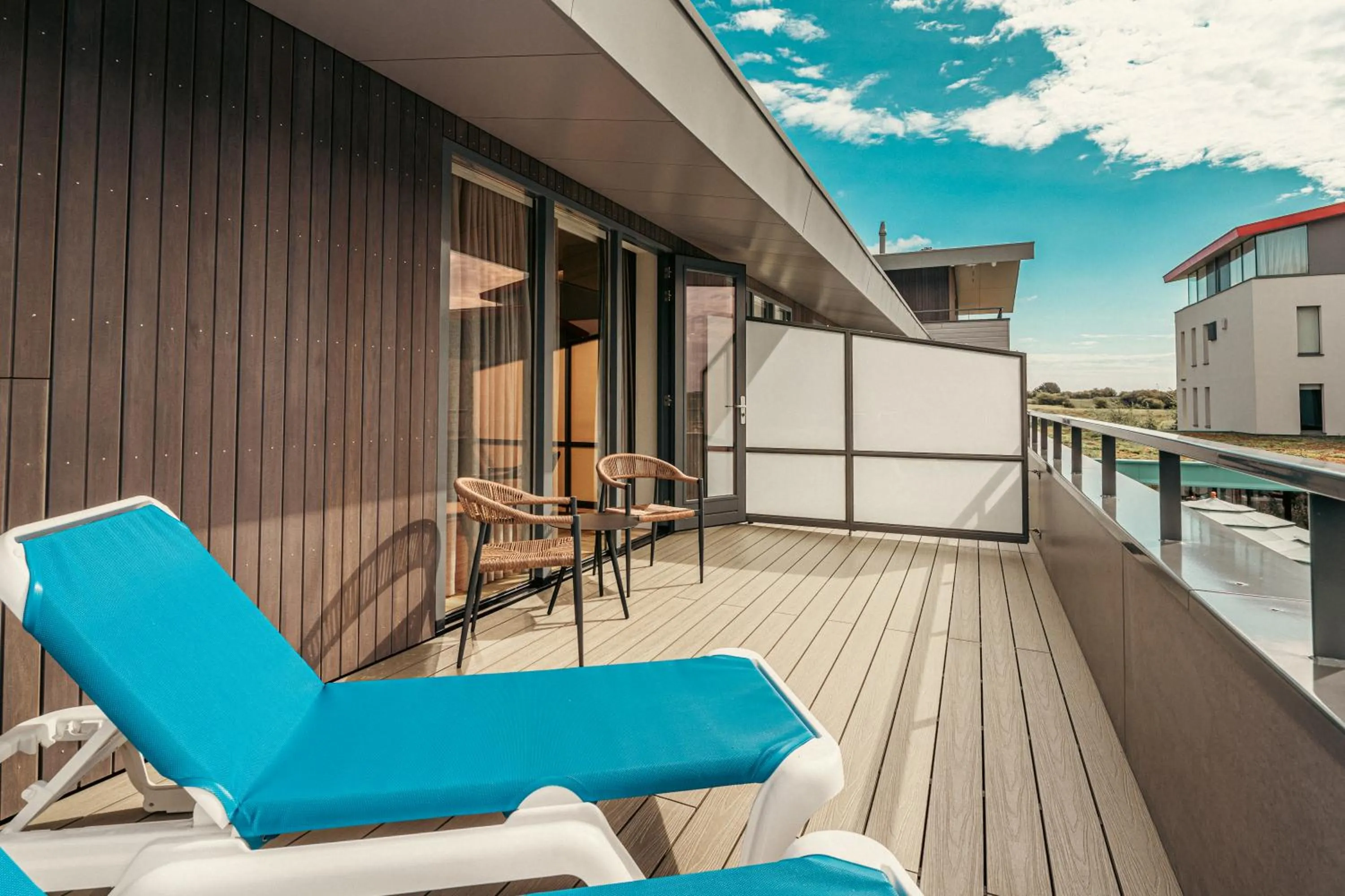 Balcony/Terrace in Strandhotel Duinoord