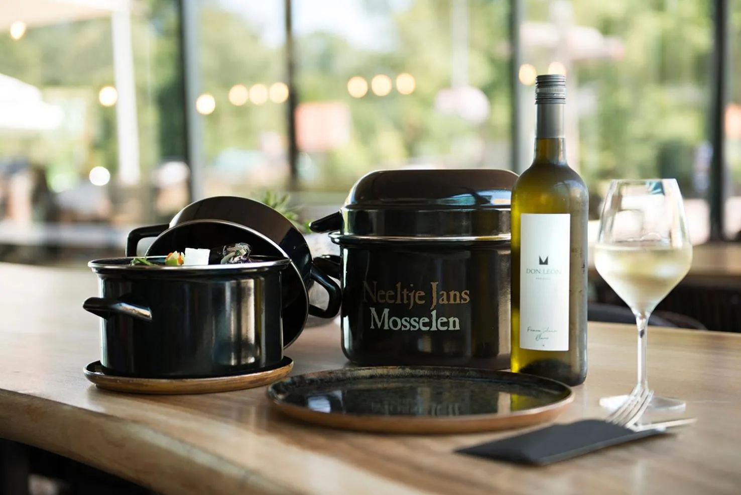 Food and drinks in Strandhotel Duinoord