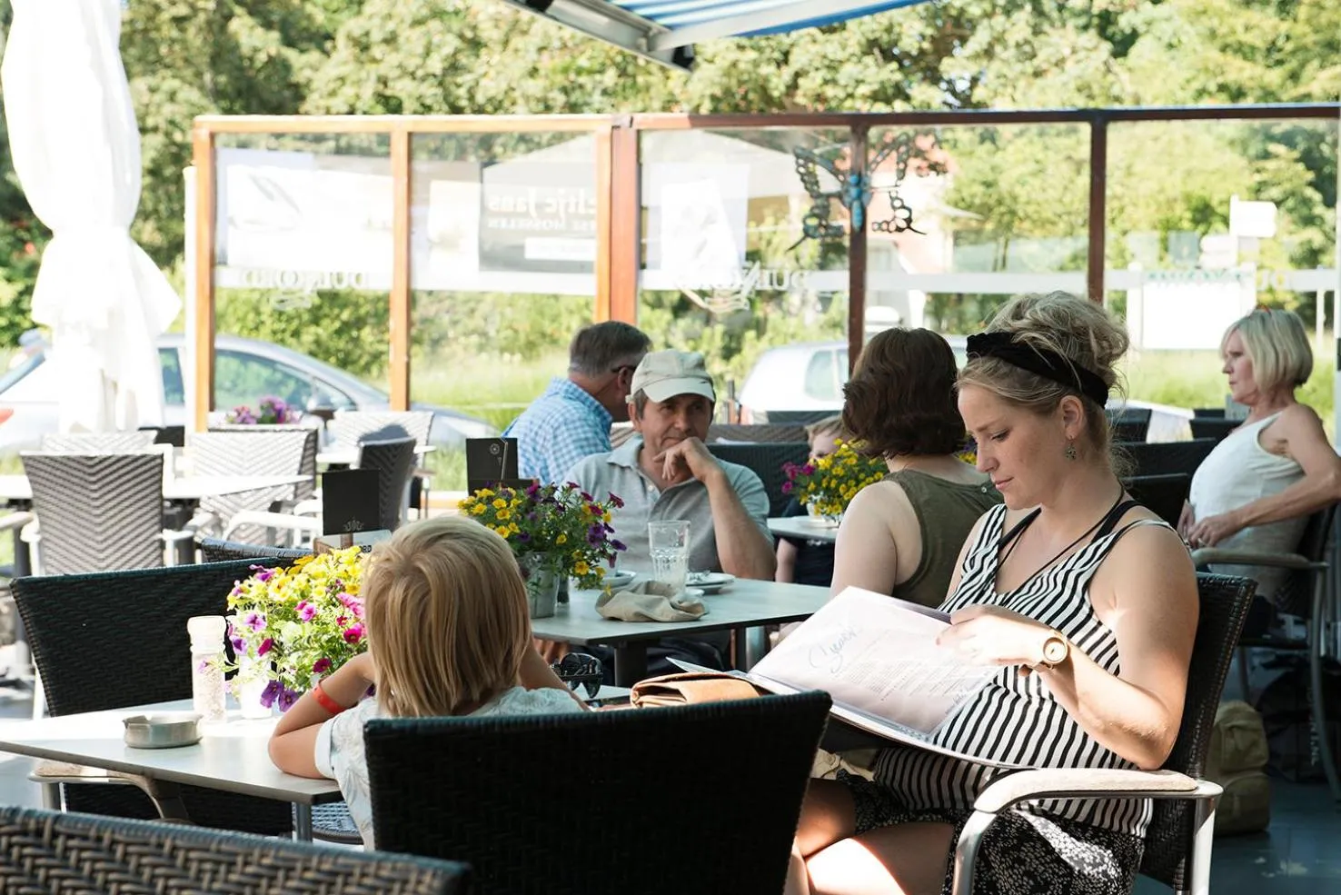 Restaurant/places to eat in Strandhotel Duinoord