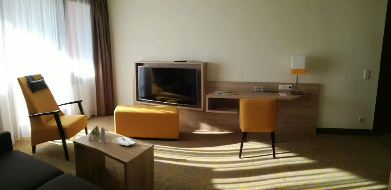 Living room in Gesundheitshotel Weißenstadt am See