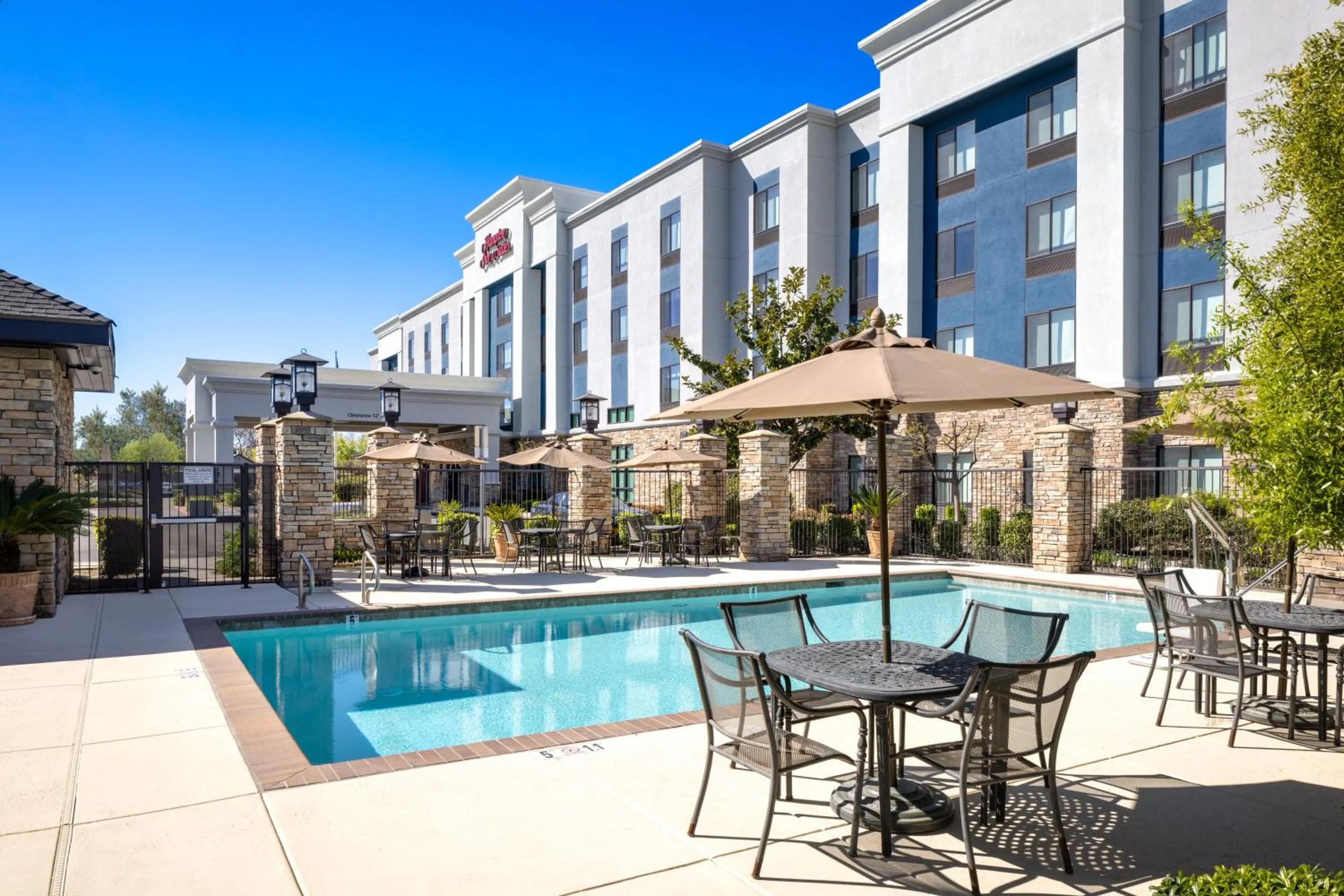 Property building in Hampton Inn & Suites Manteca