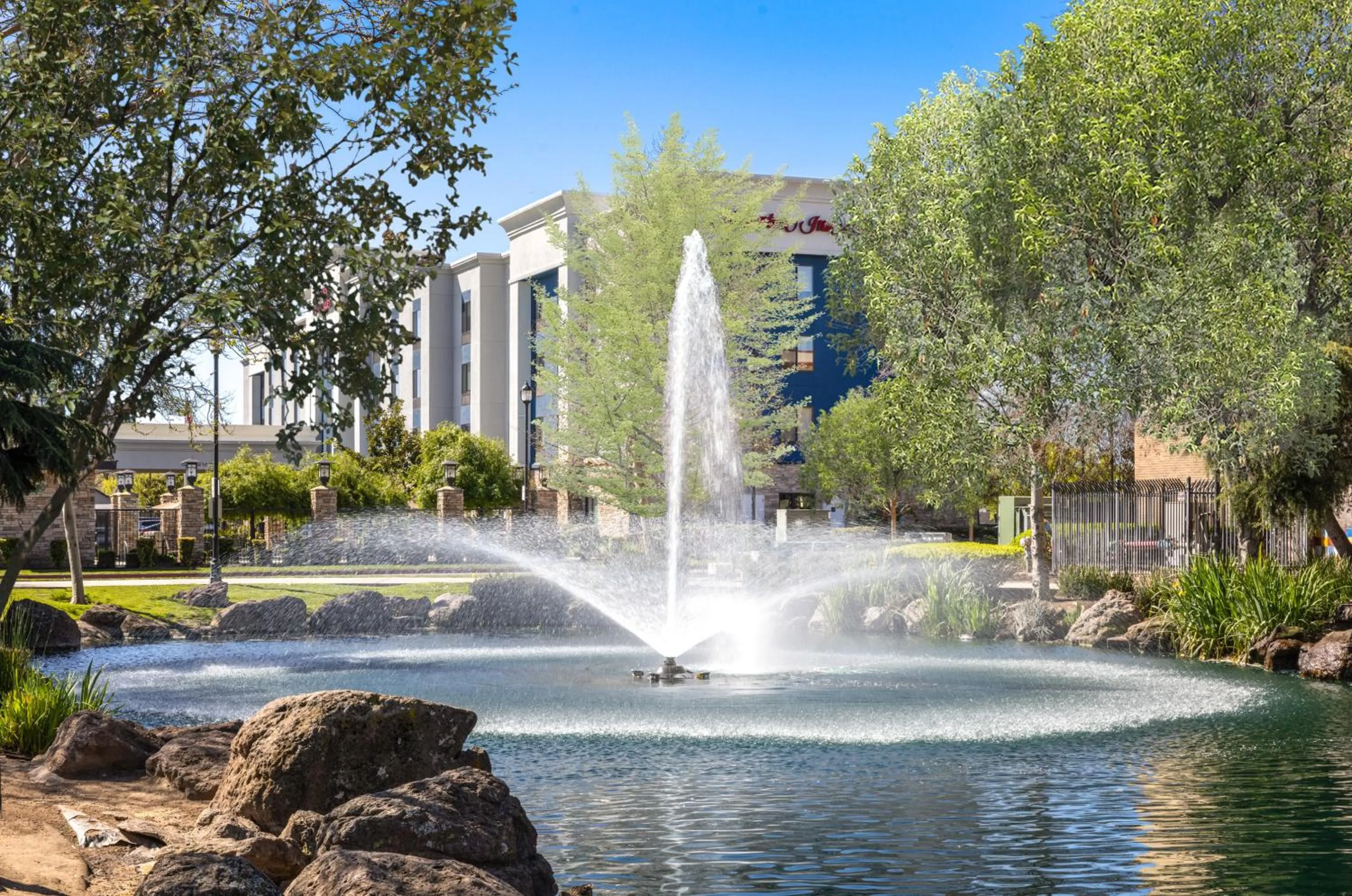 Property building in Hampton Inn & Suites Manteca