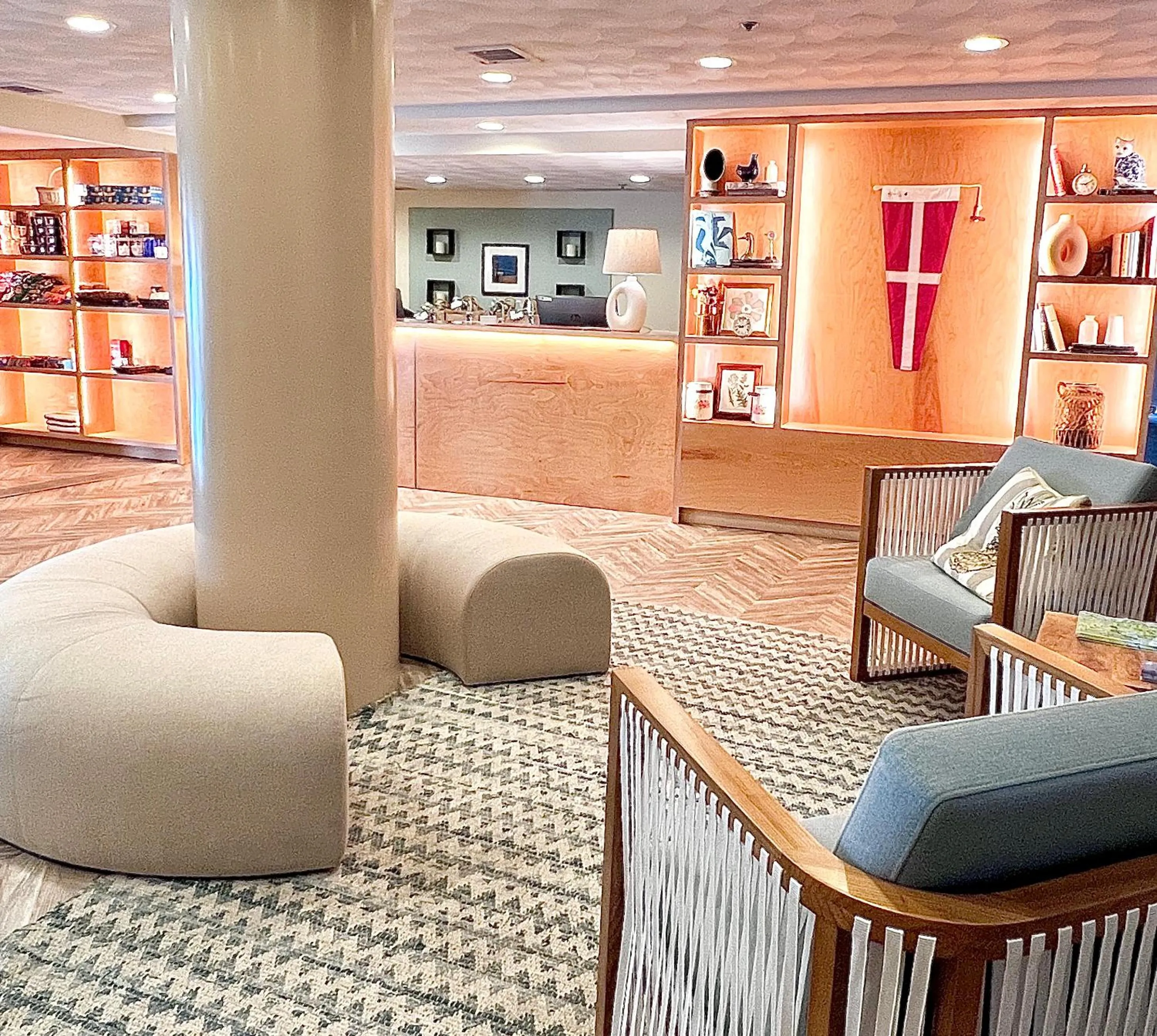 Lobby or reception in Atlantic Beach Hotel Newport