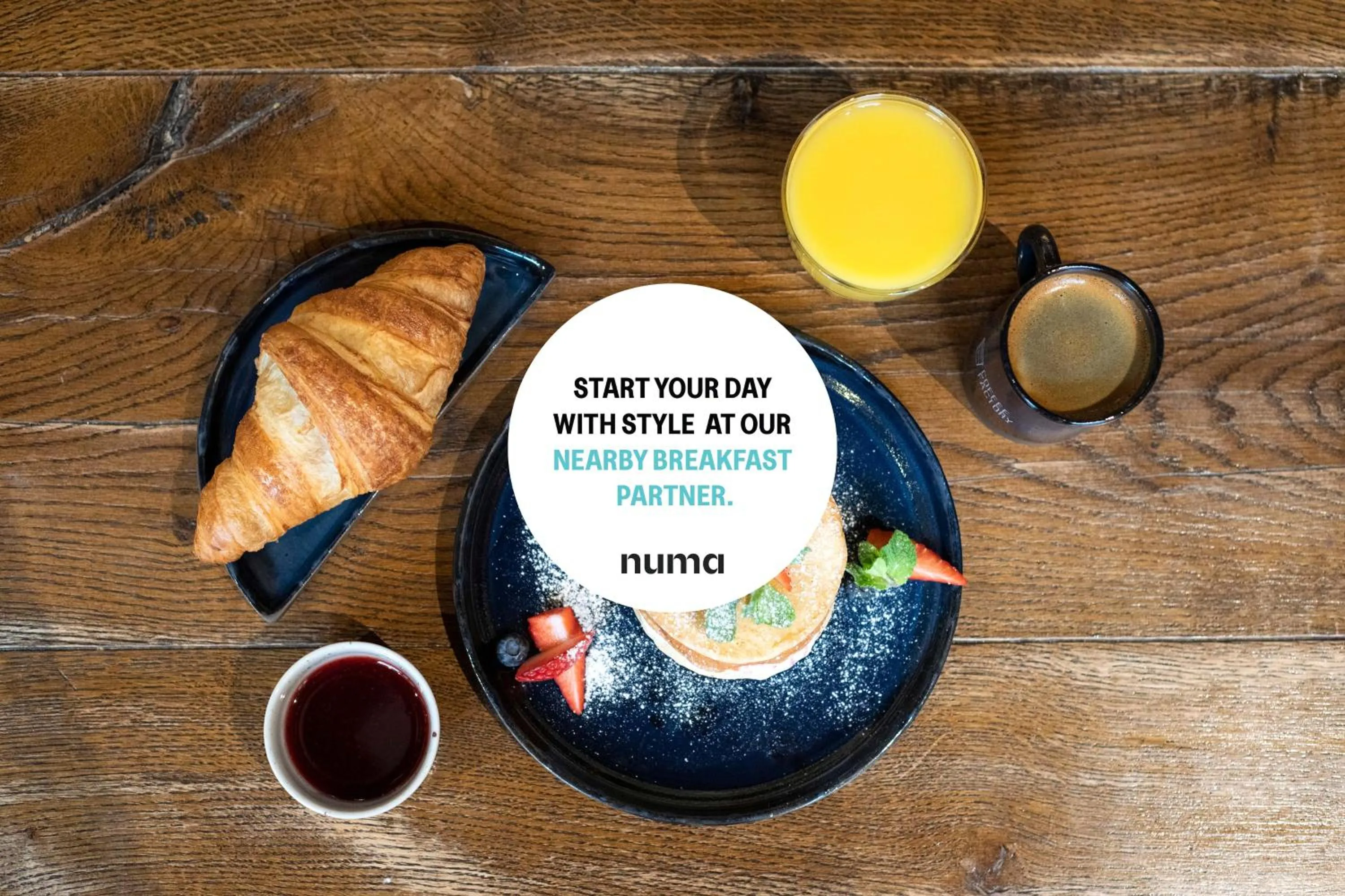 Breakfast in Numa Prague Root