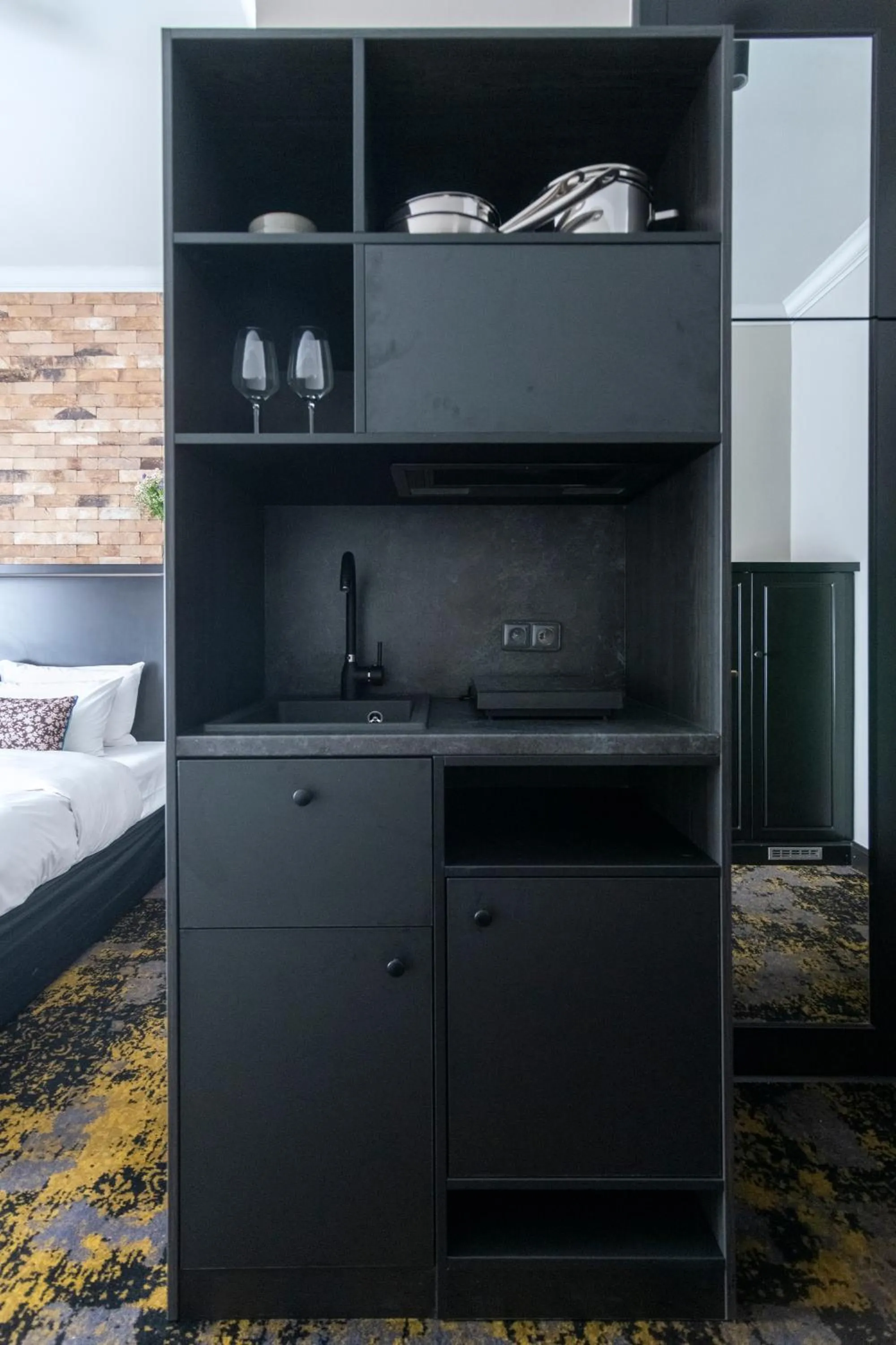 Kitchen or kitchenette in Numa Prague Root