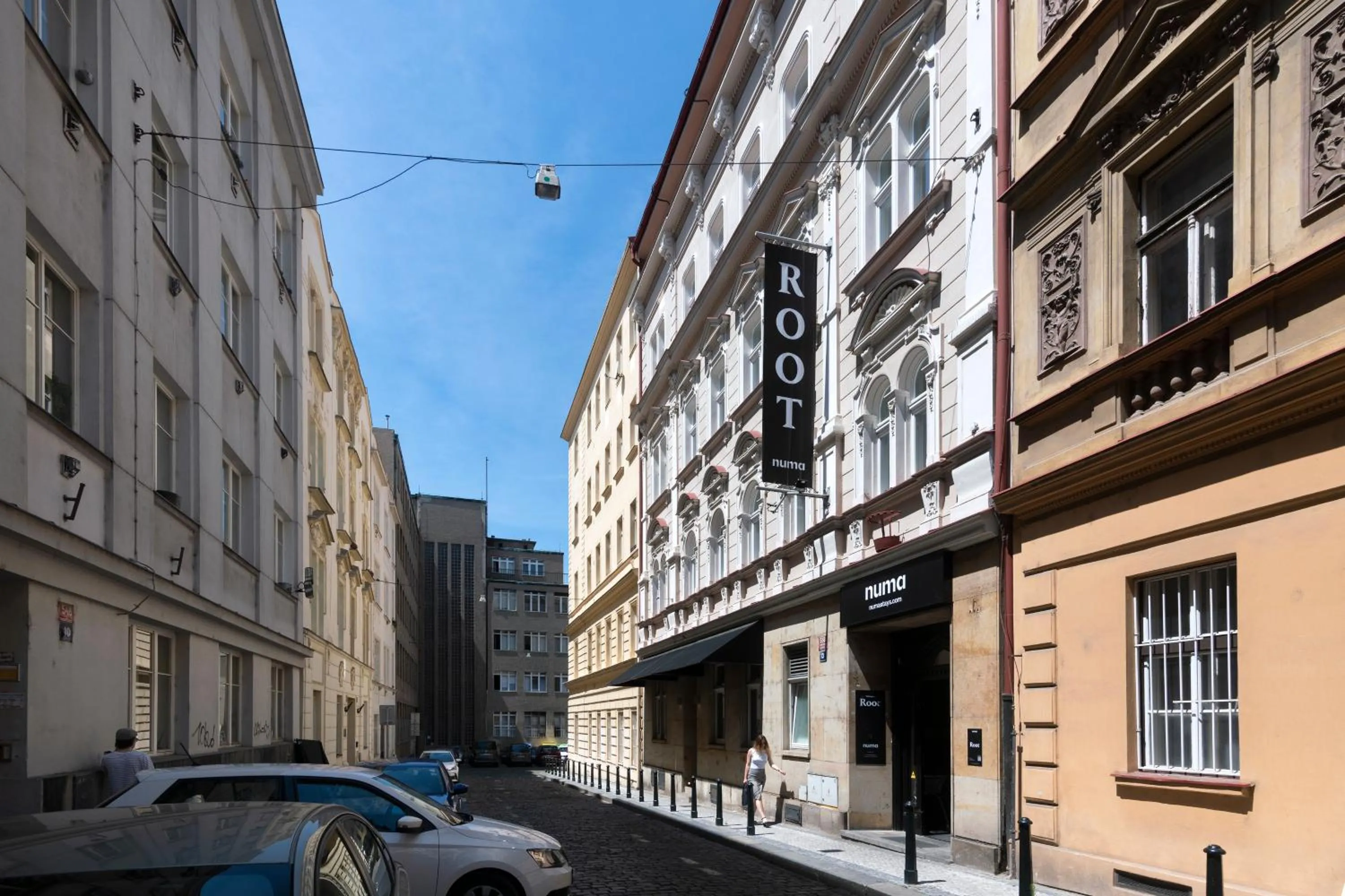 Facade/entrance in Numa Prague Root