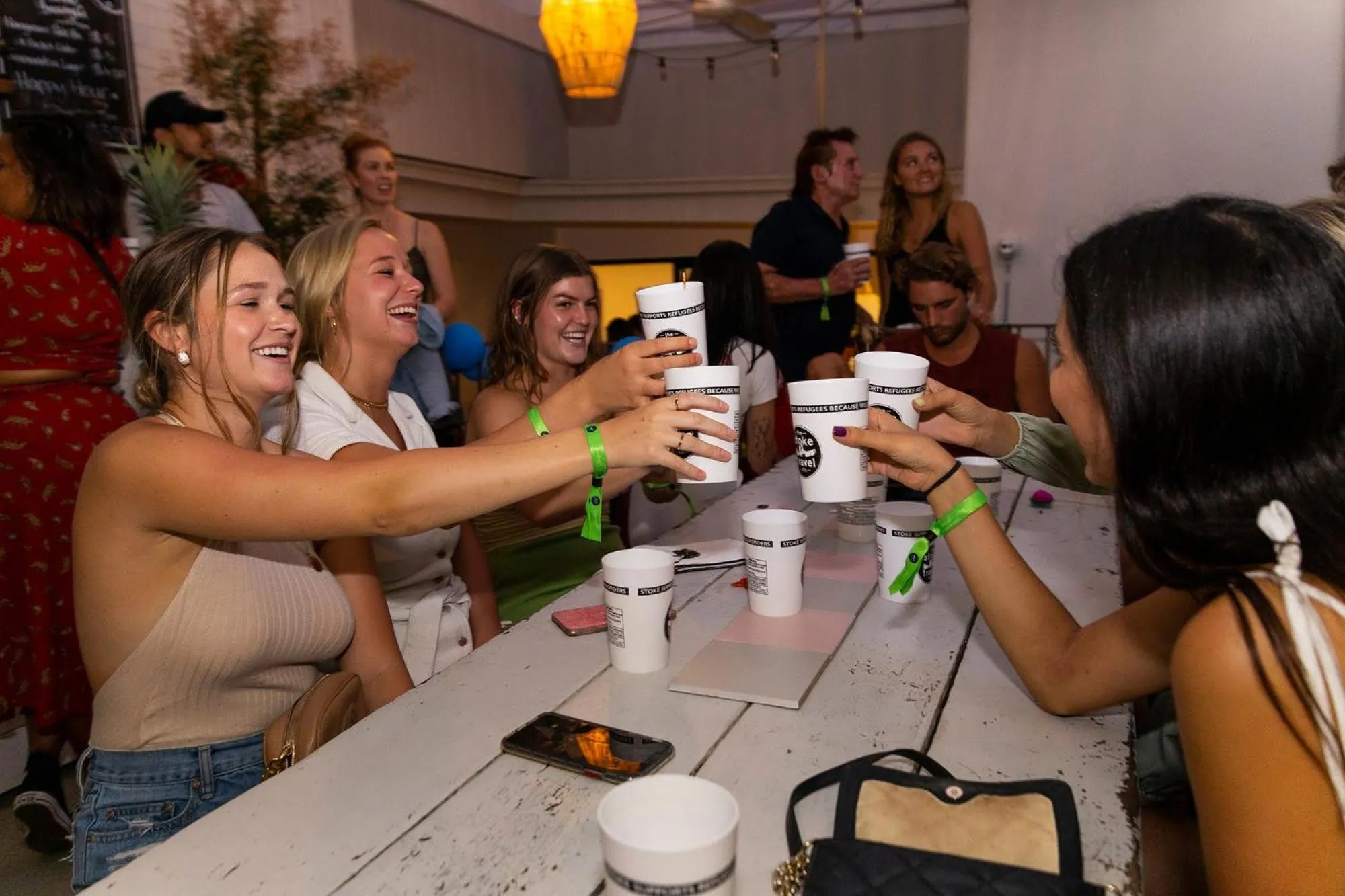 Balcony/Terrace in Manly Backpackers