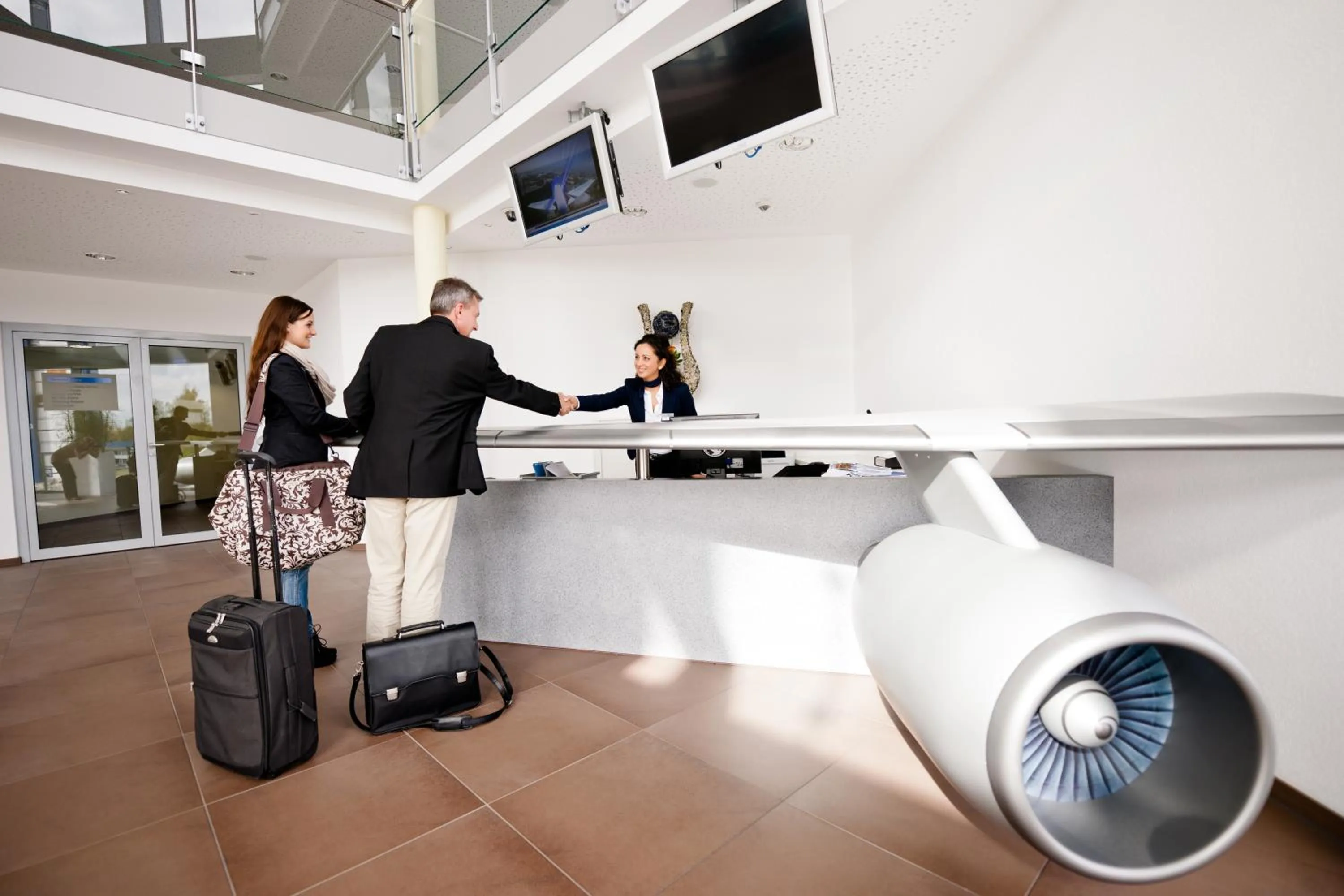 Lobby or reception in Aircraft Hotel & Events