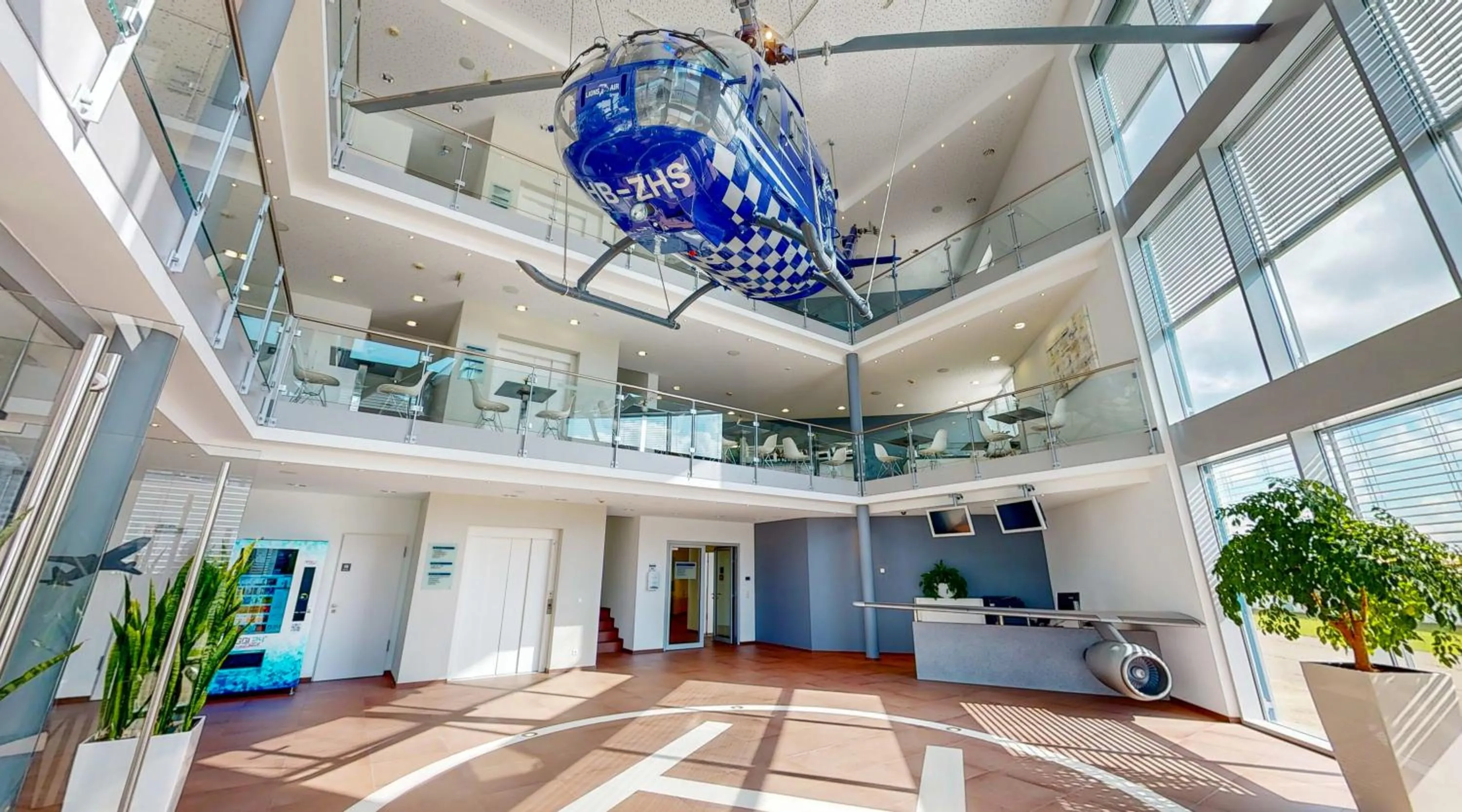 Lobby or reception in Aircraft Hotel & Events