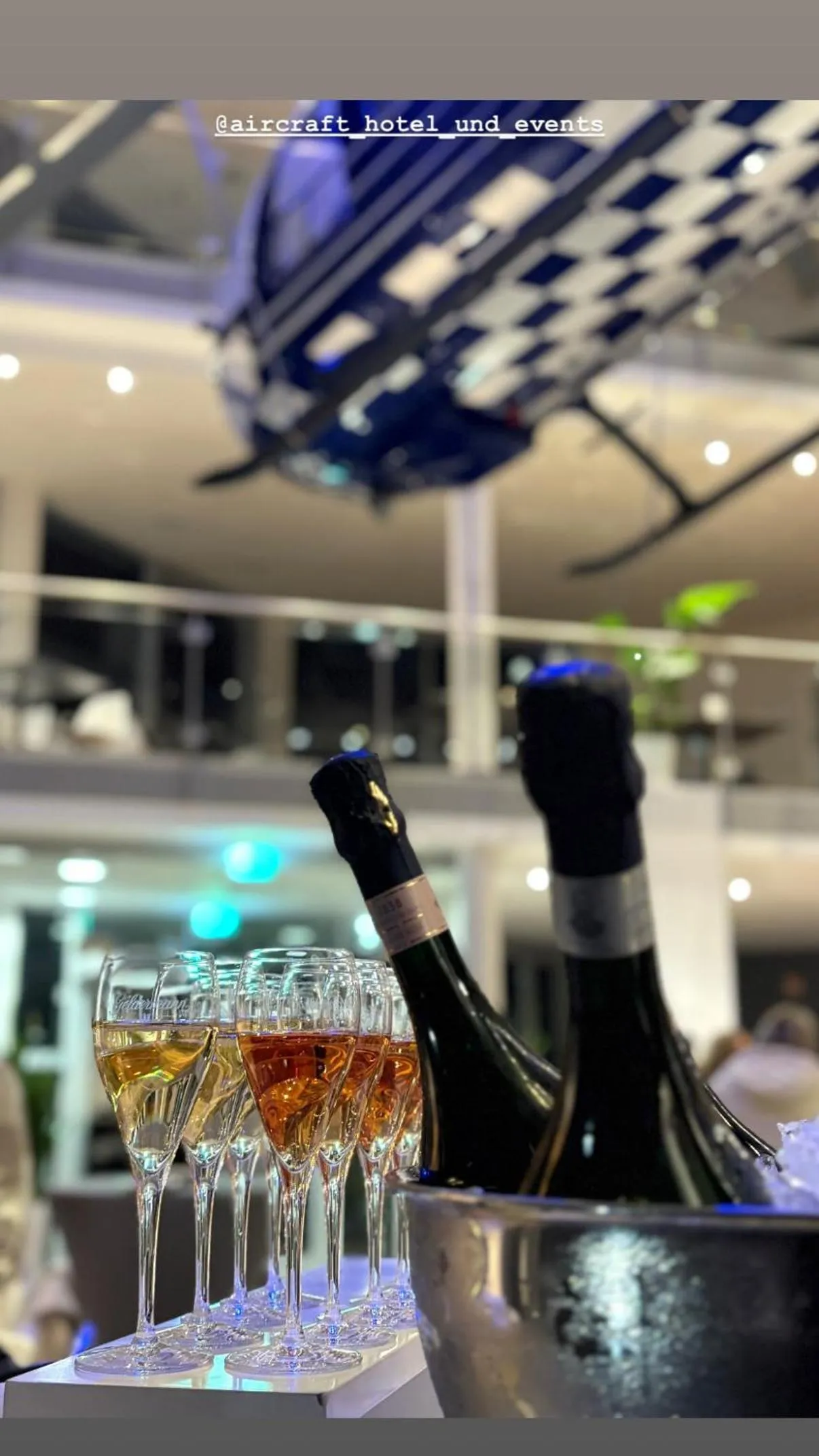 Alcoholic drinks in Aircraft Hotel & Events