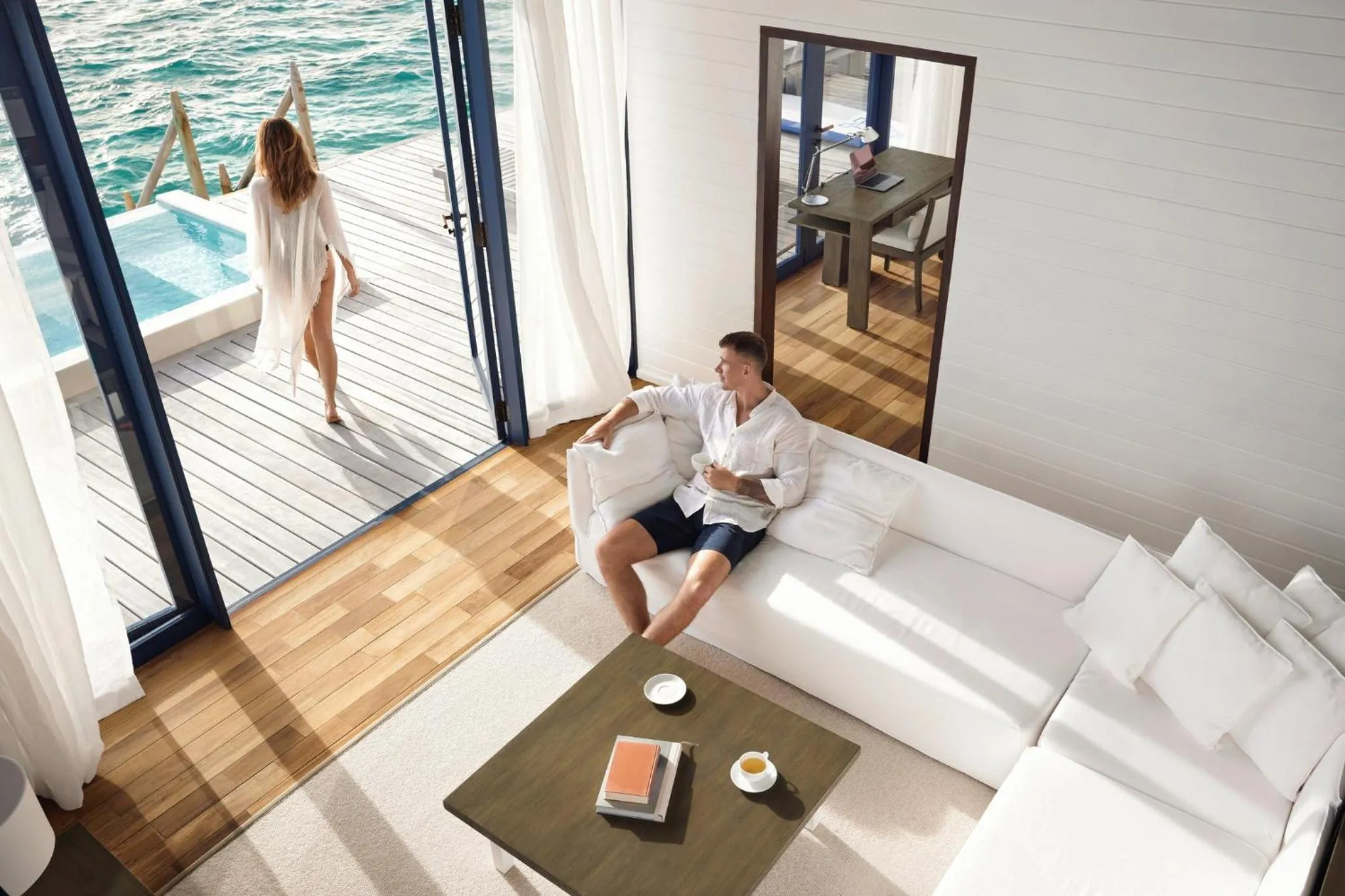 Photo of the whole room in COMO Cocoa Island