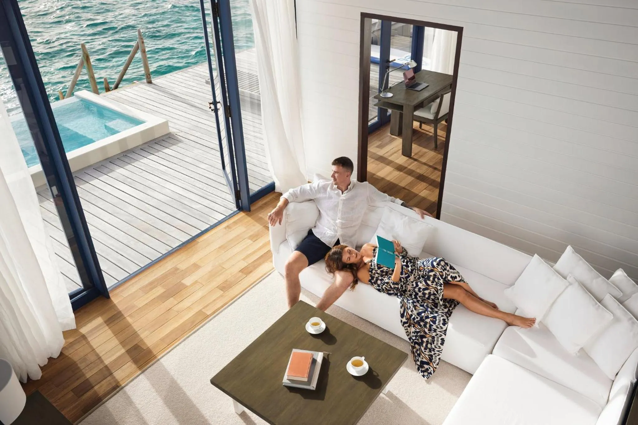 Photo of the whole room in COMO Cocoa Island