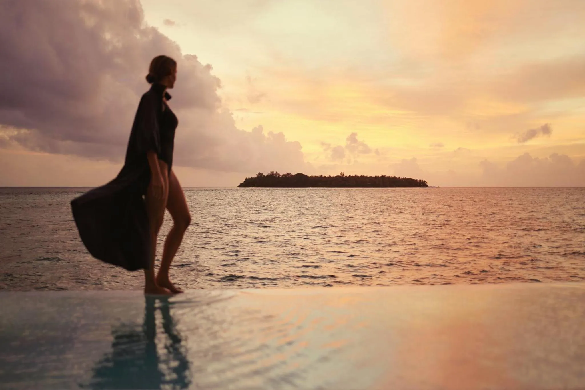 Photo of the whole room in COMO Cocoa Island