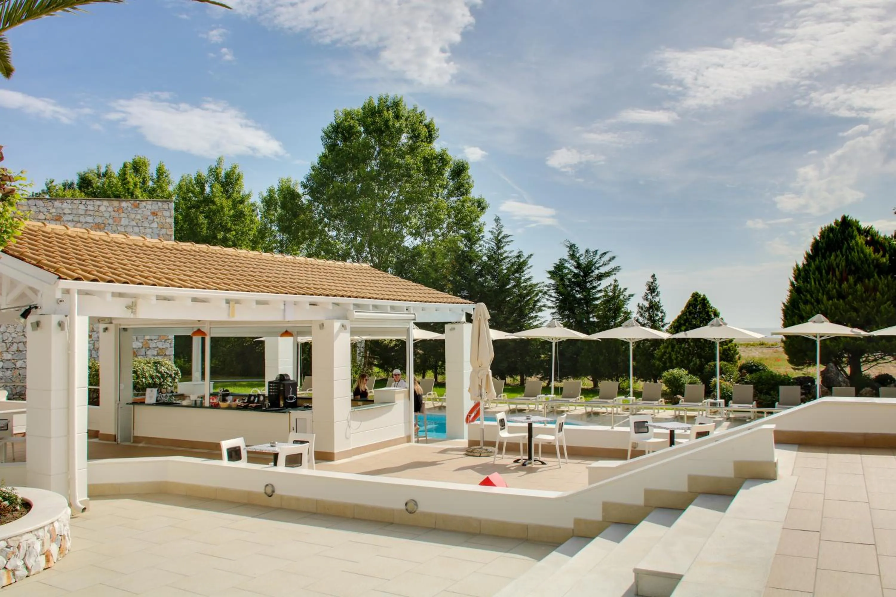 Swimming pool in Olympian Bay Grand Resort