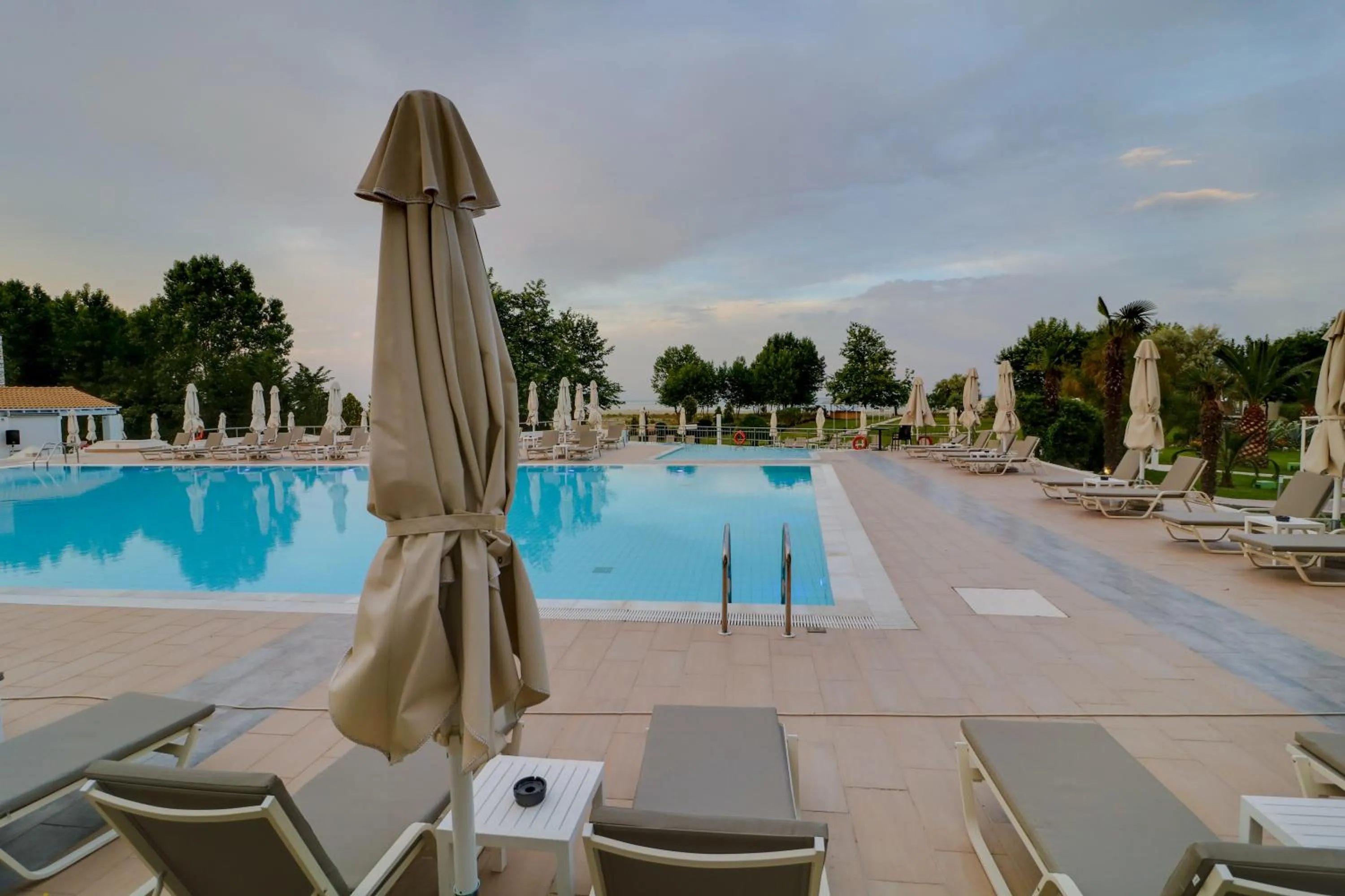 Pool view in Olympian Bay Grand Resort