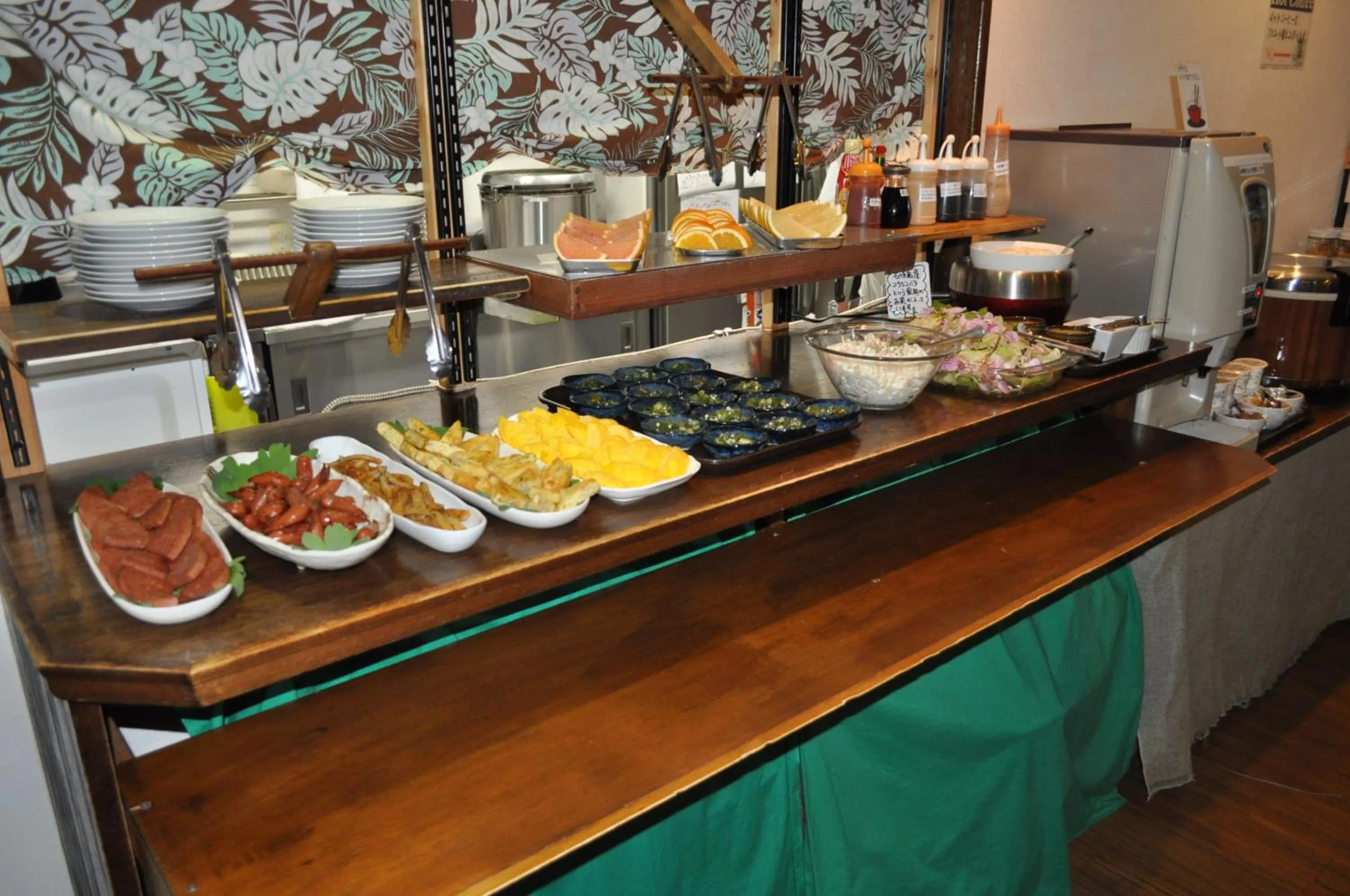 Buffet breakfast in Hotel Patina Ishigakijima