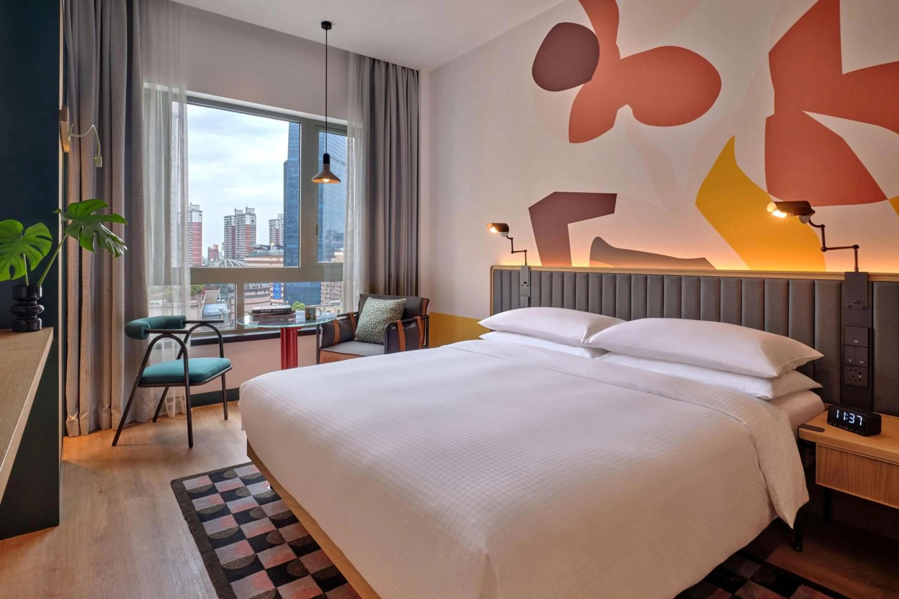 Bedroom, Bed in Caption by Hyatt Zhongshan Park Shanghai