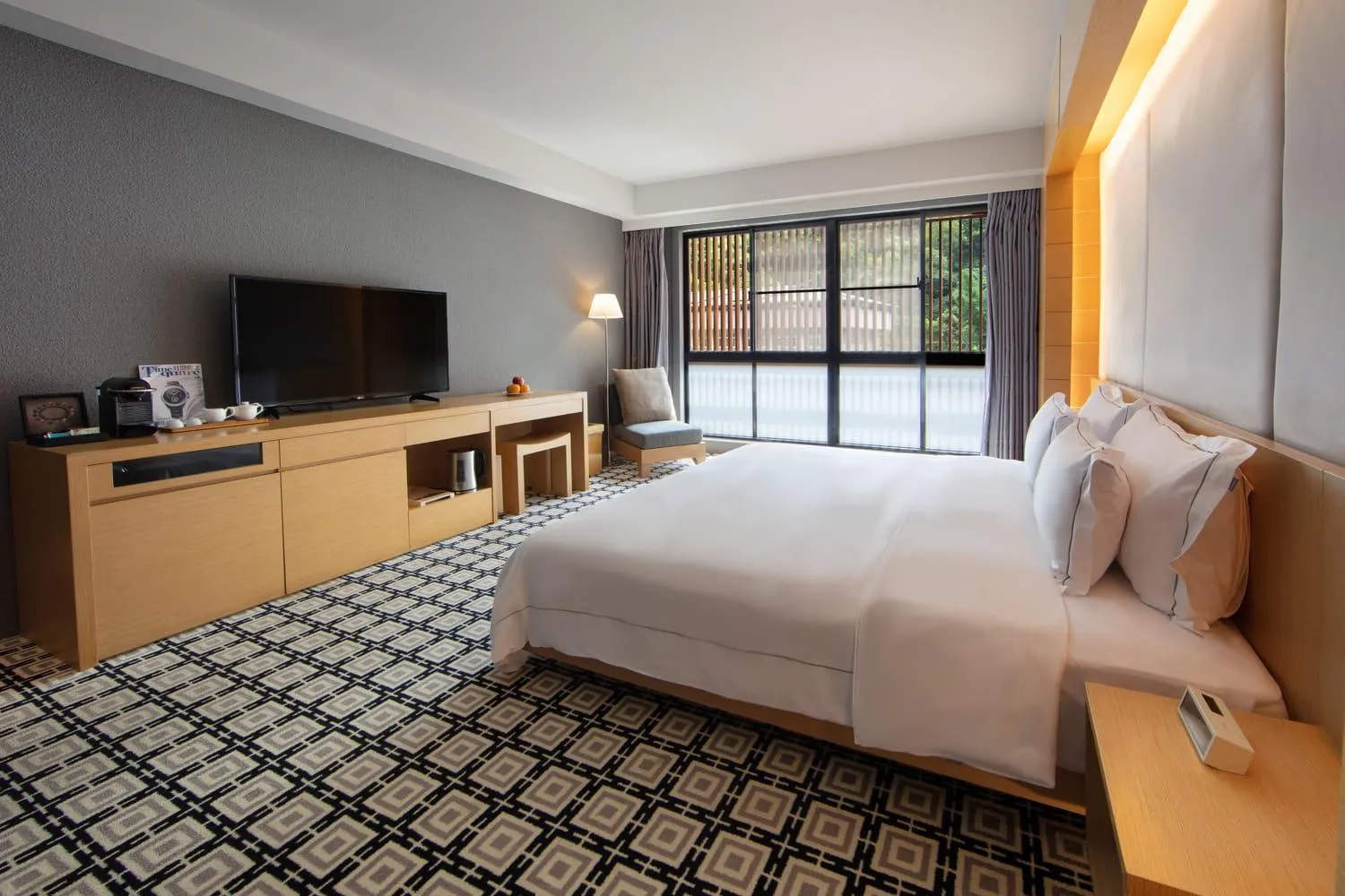 Bed in Wulai Pause Landis Resort