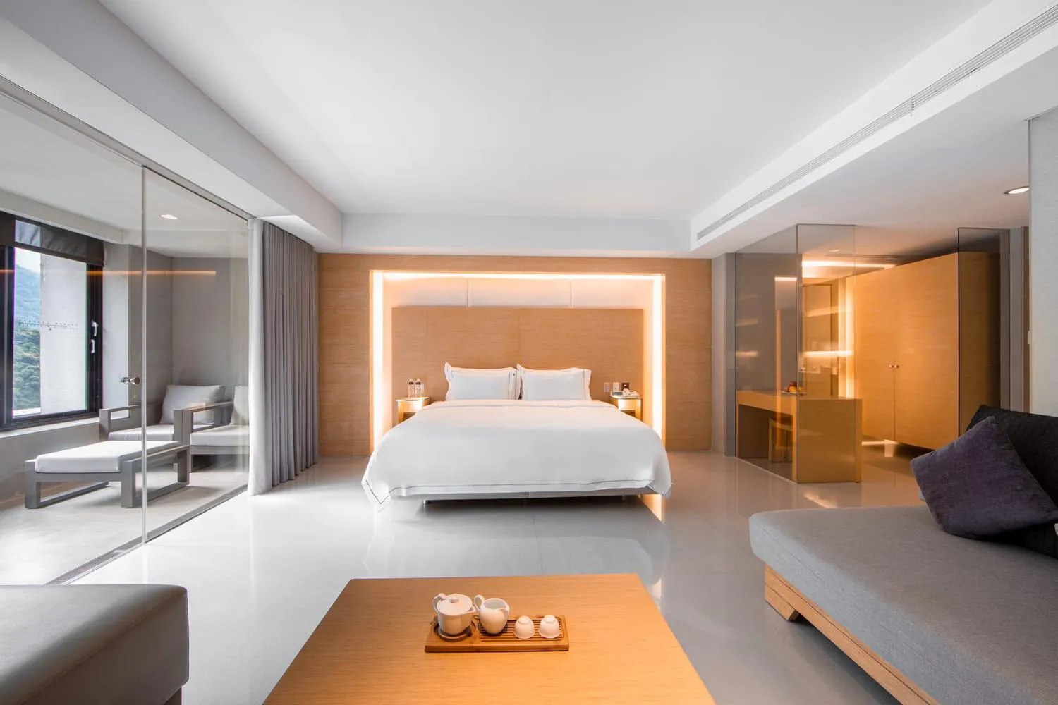 Bed in Wulai Pause Landis Resort