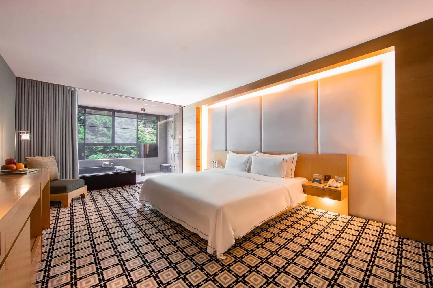 Bed in Wulai Pause Landis Resort