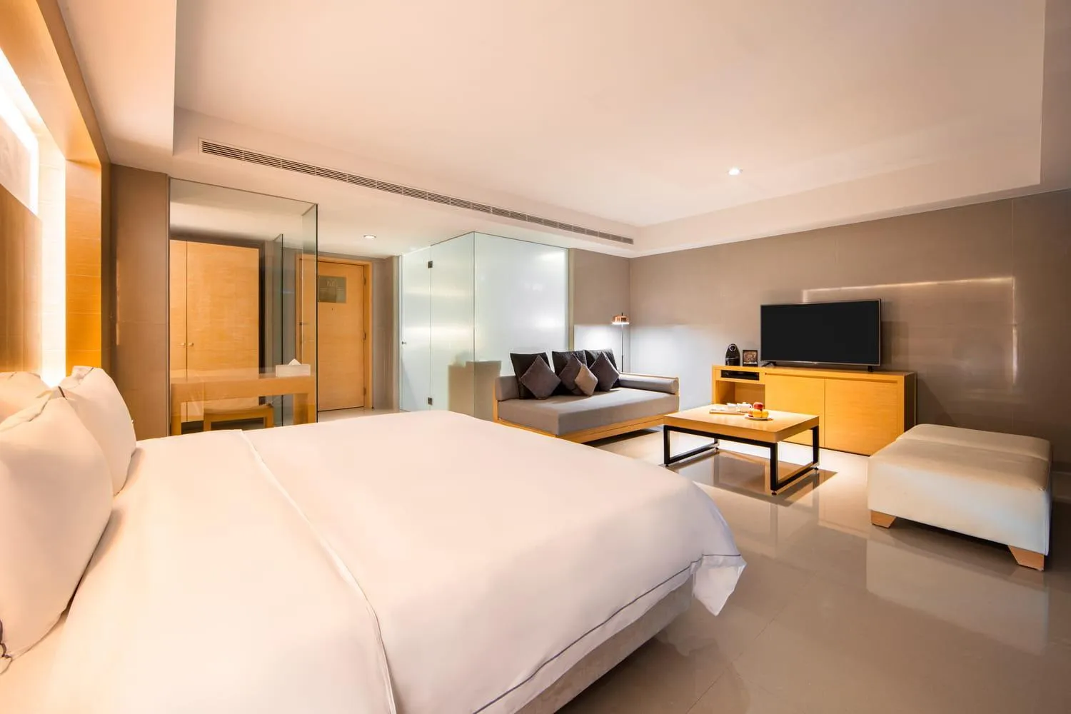 Bed in Wulai Pause Landis Resort