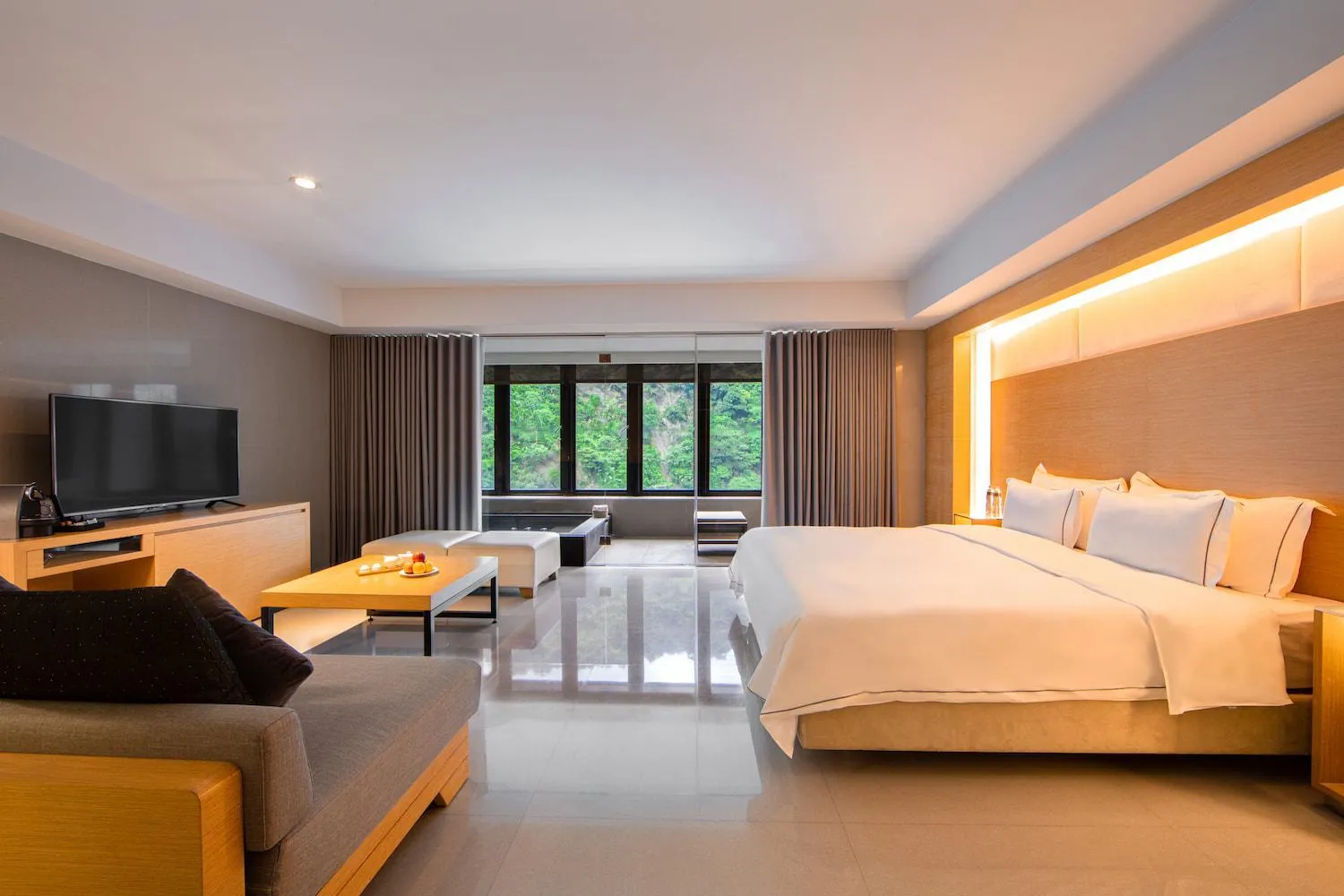 Bed in Wulai Pause Landis Resort