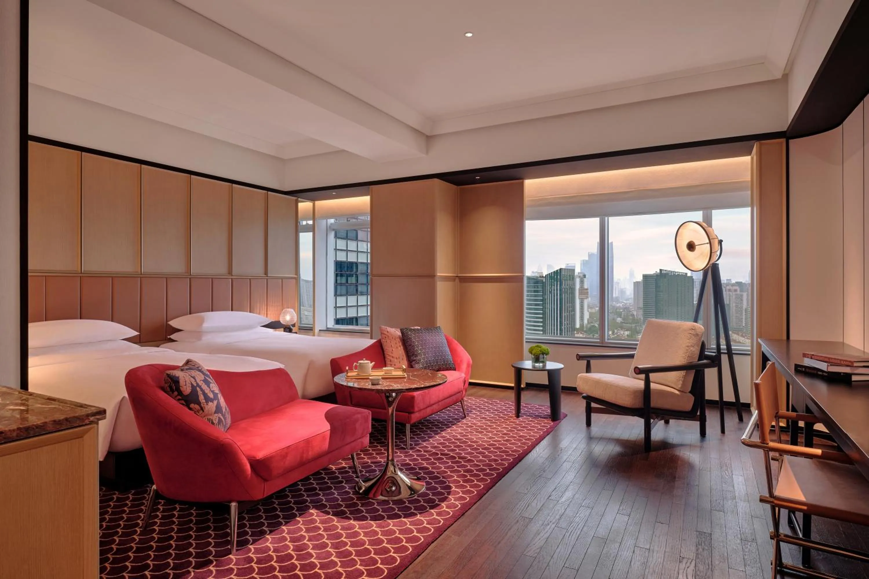 Bed in Hyatt Centric Zhongshan Park Shanghai