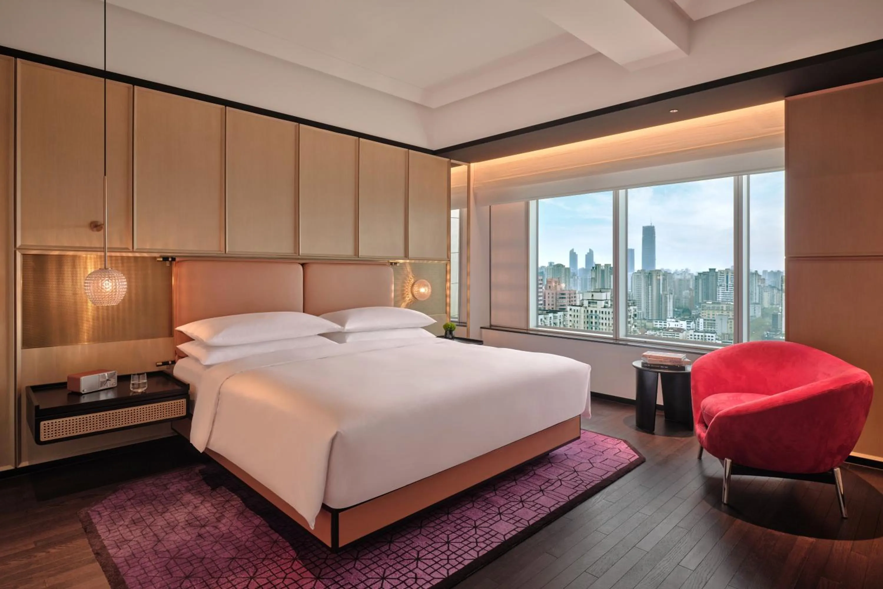 Bed in Hyatt Centric Zhongshan Park Shanghai