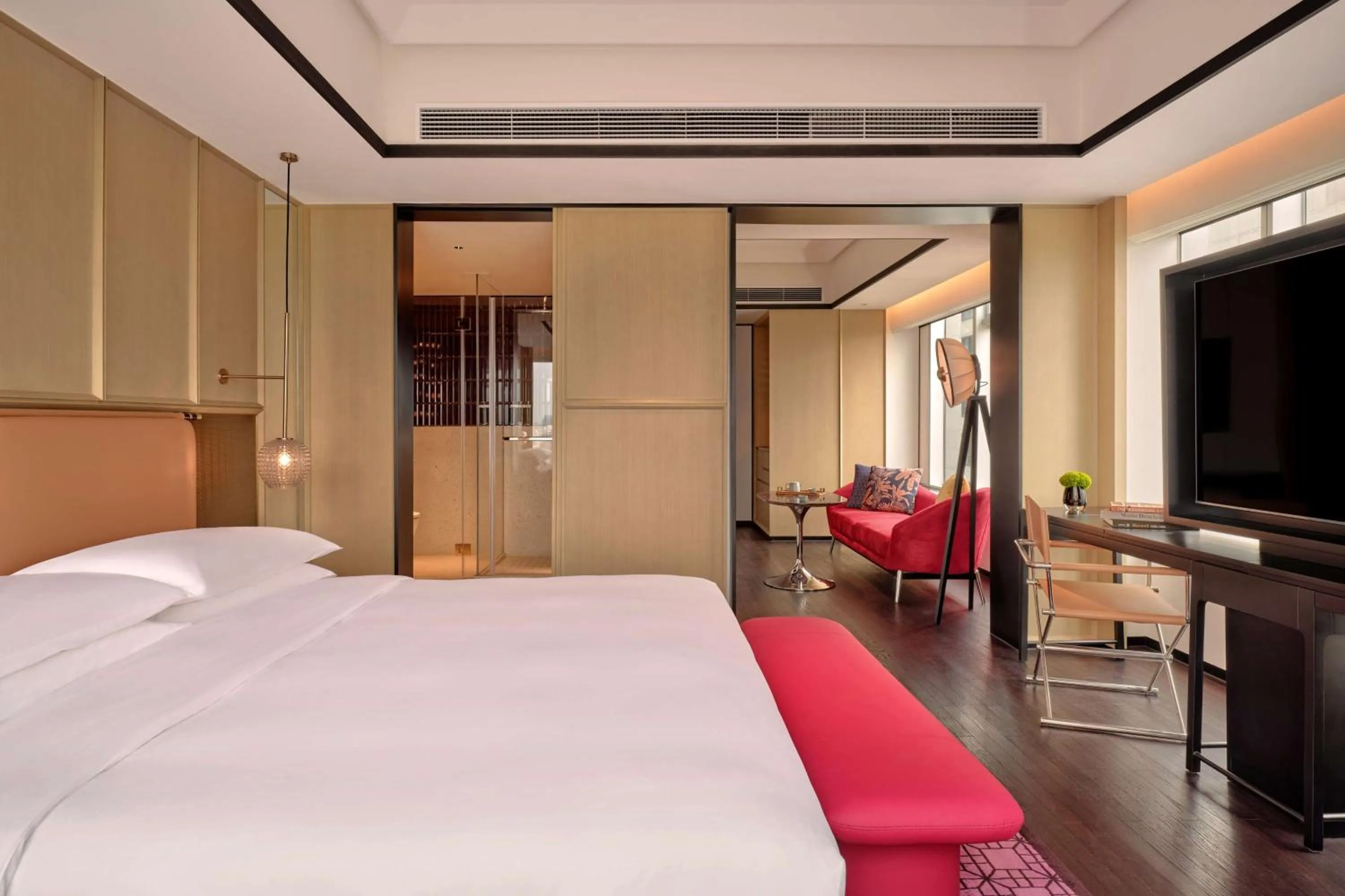 Bedroom, Bed in Hyatt Centric Zhongshan Park Shanghai