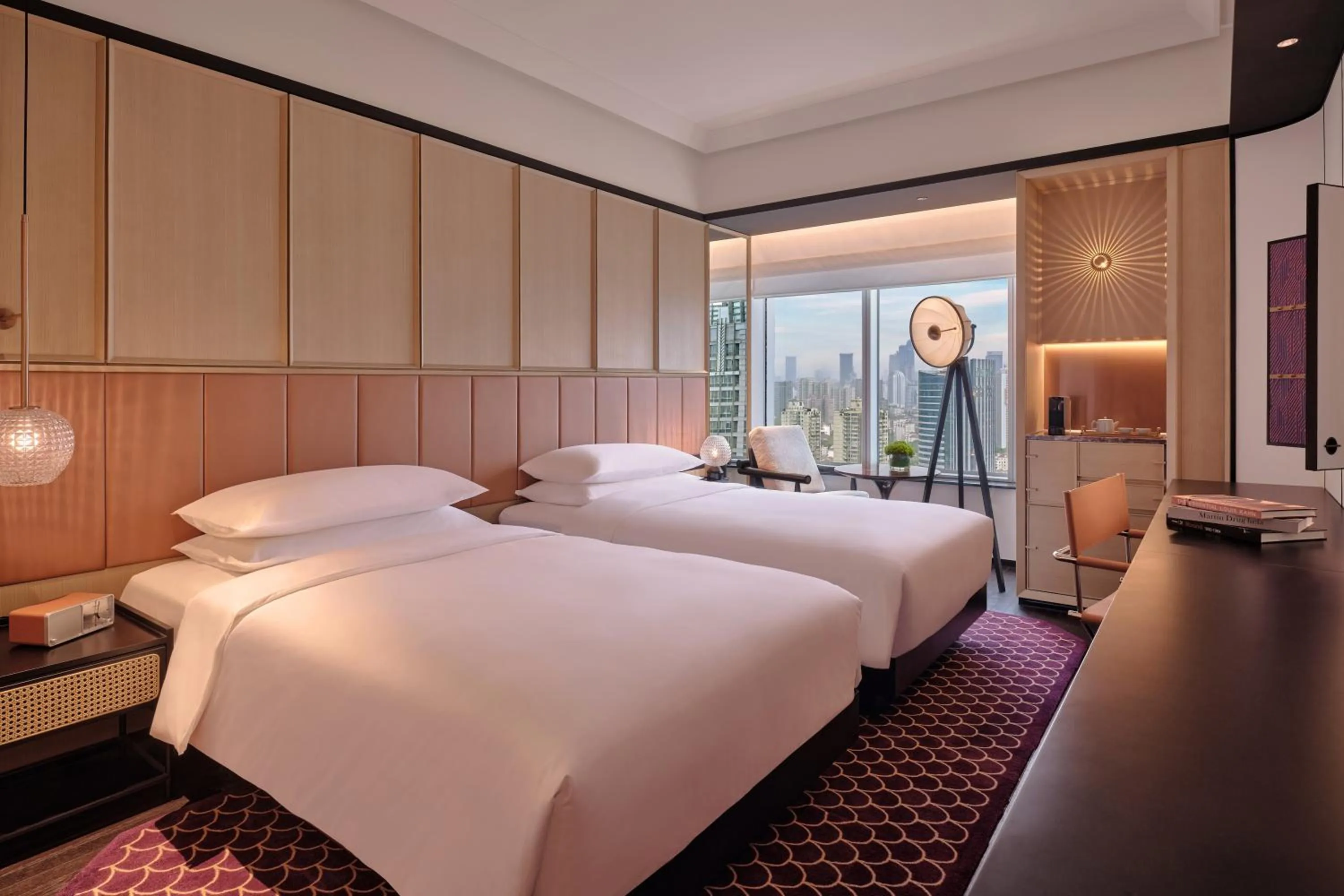 Bed in Hyatt Centric Zhongshan Park Shanghai