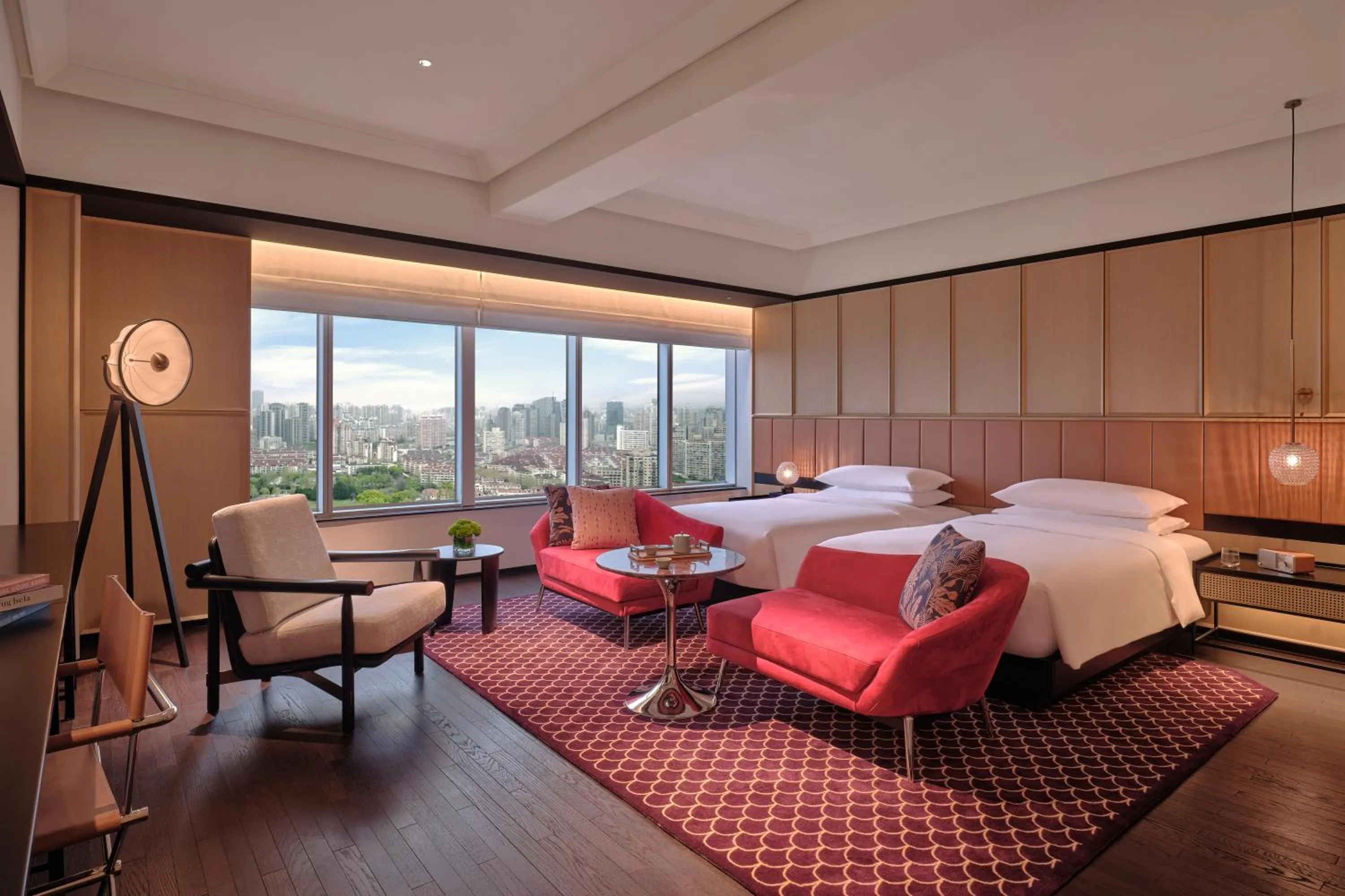 Bed in Hyatt Centric Zhongshan Park Shanghai