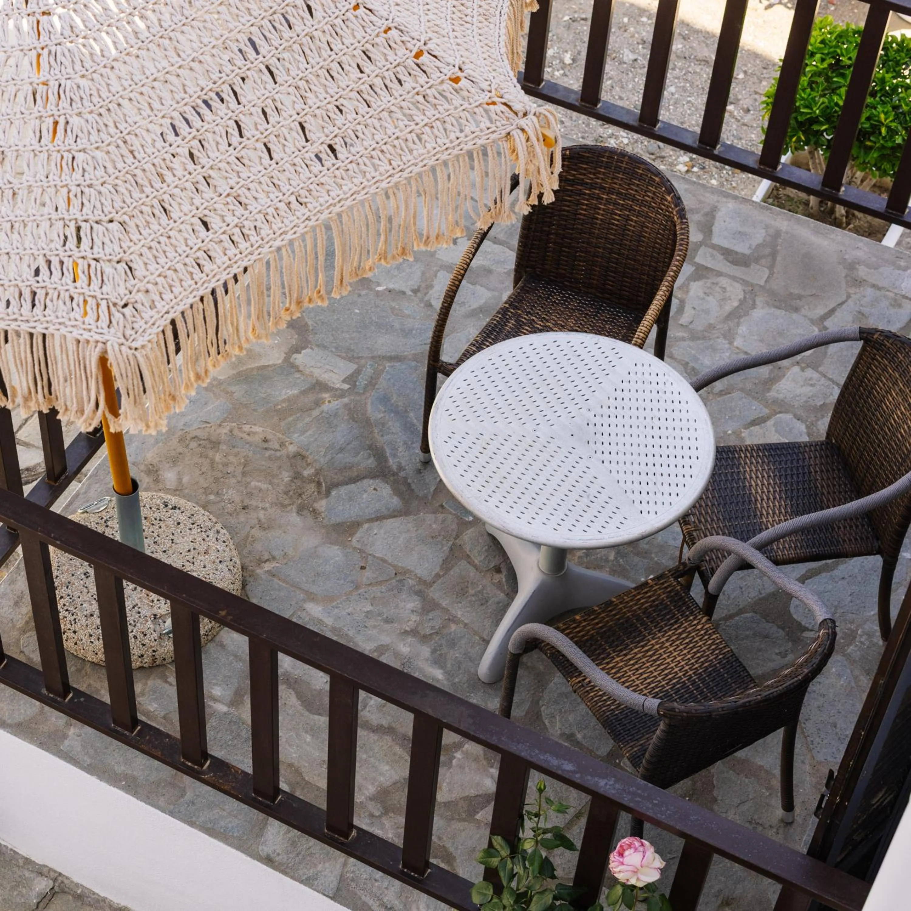 Balcony/Terrace in Georgalas Sun Beach Resort