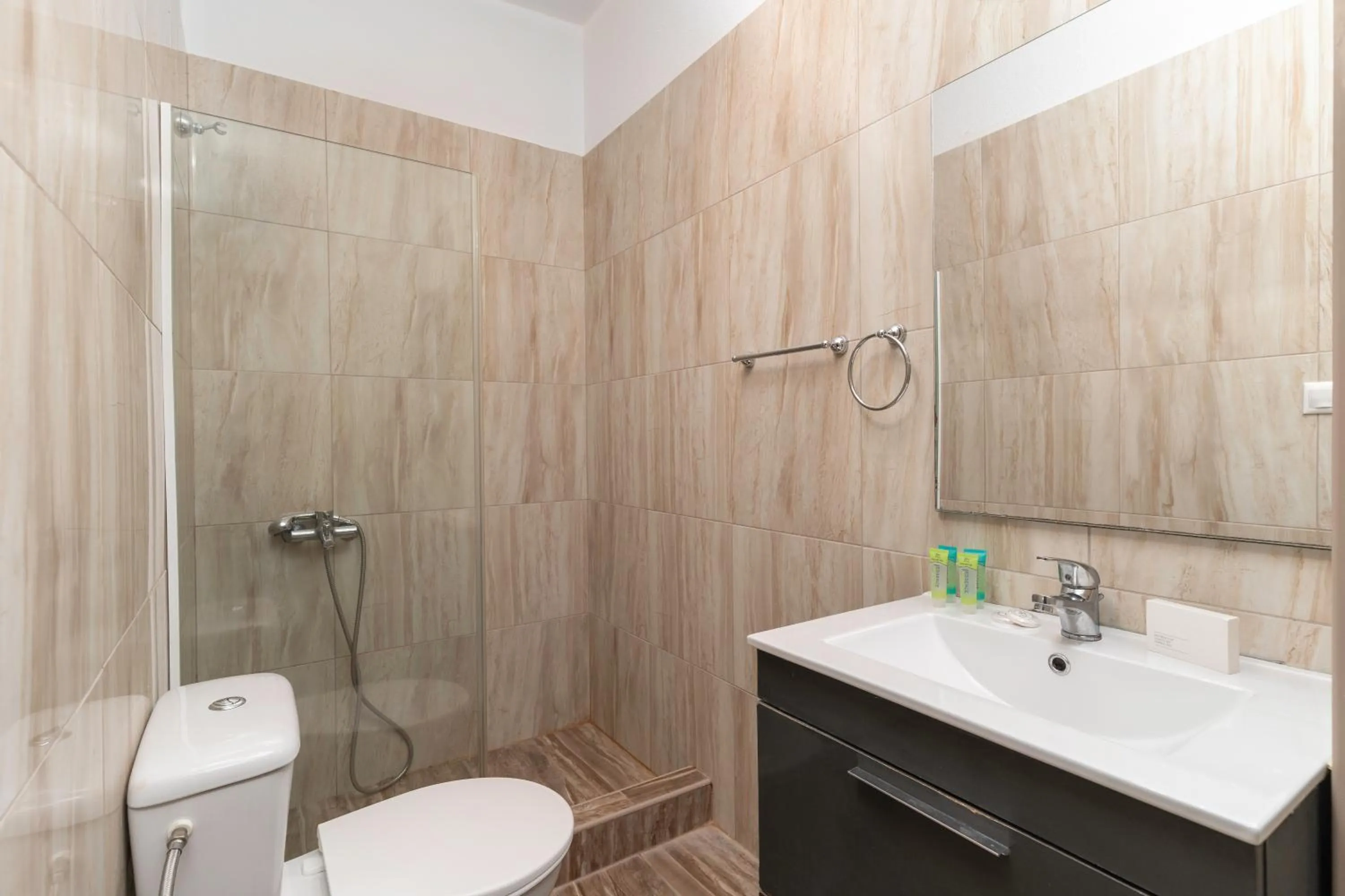 Bathroom in Georgalas Sun Beach Resort