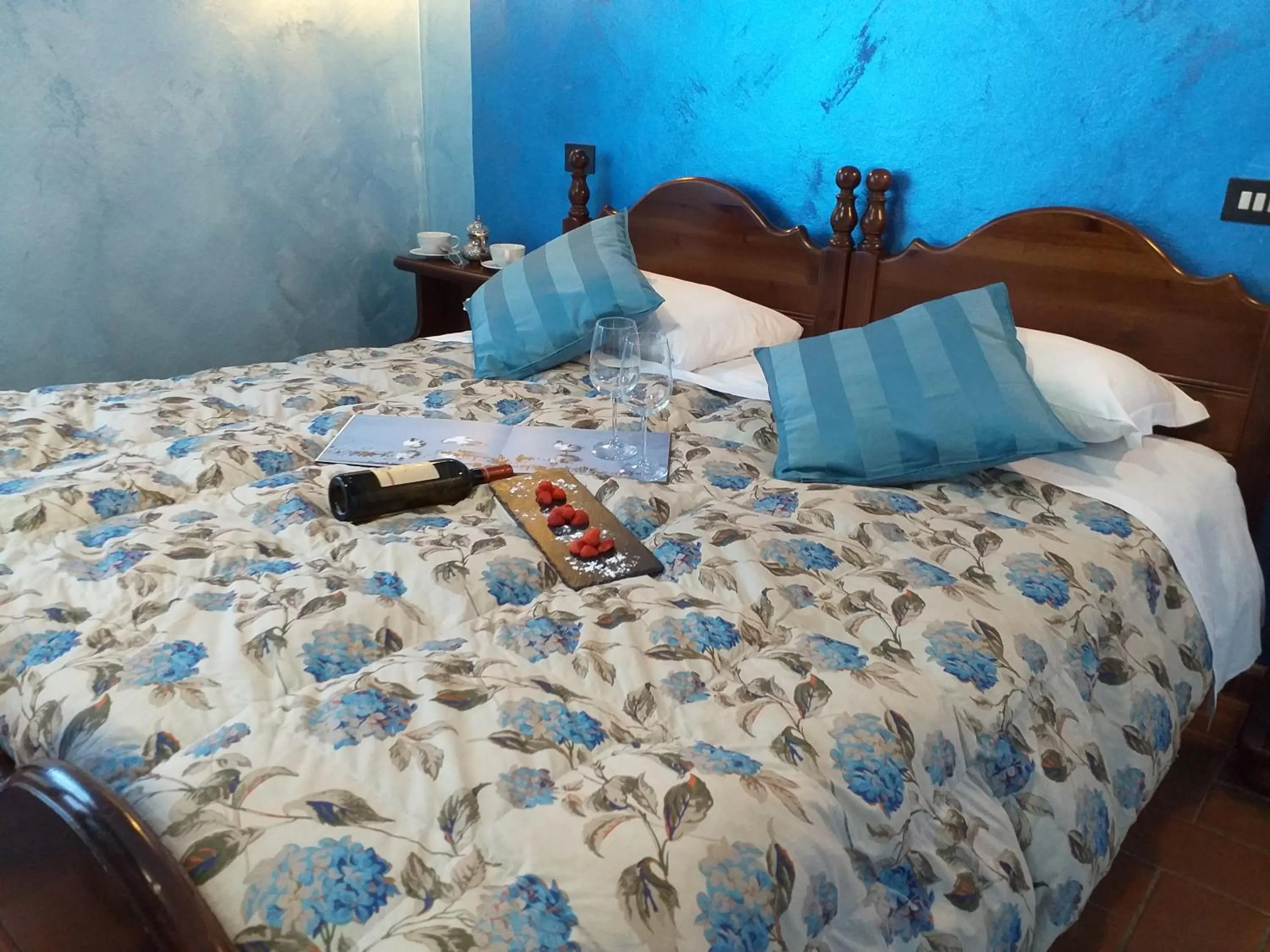 Bed in Hotel Rurale Canneviè