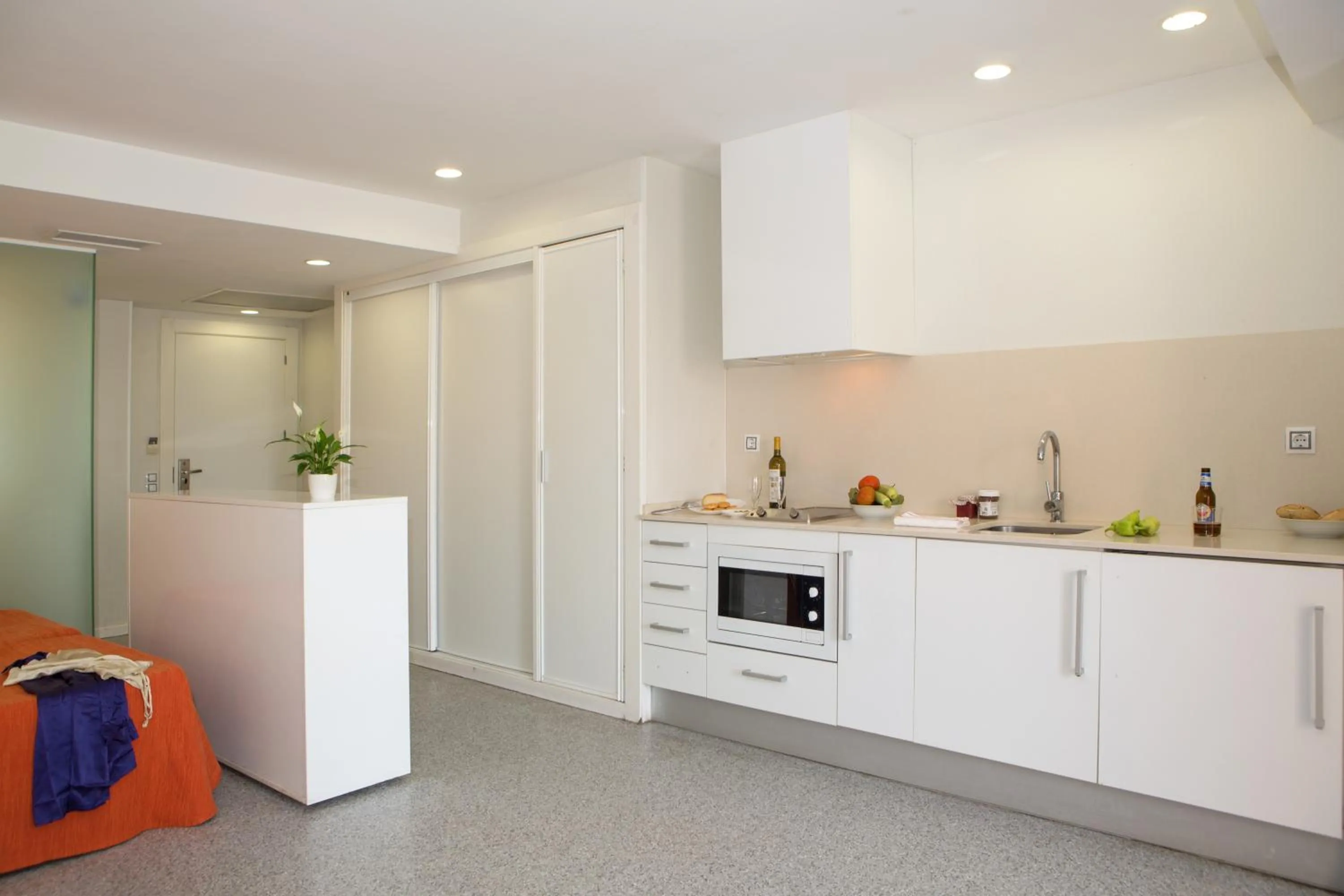 Kitchen or kitchenette in Apartamentos Turísticos Mix BR AT2179