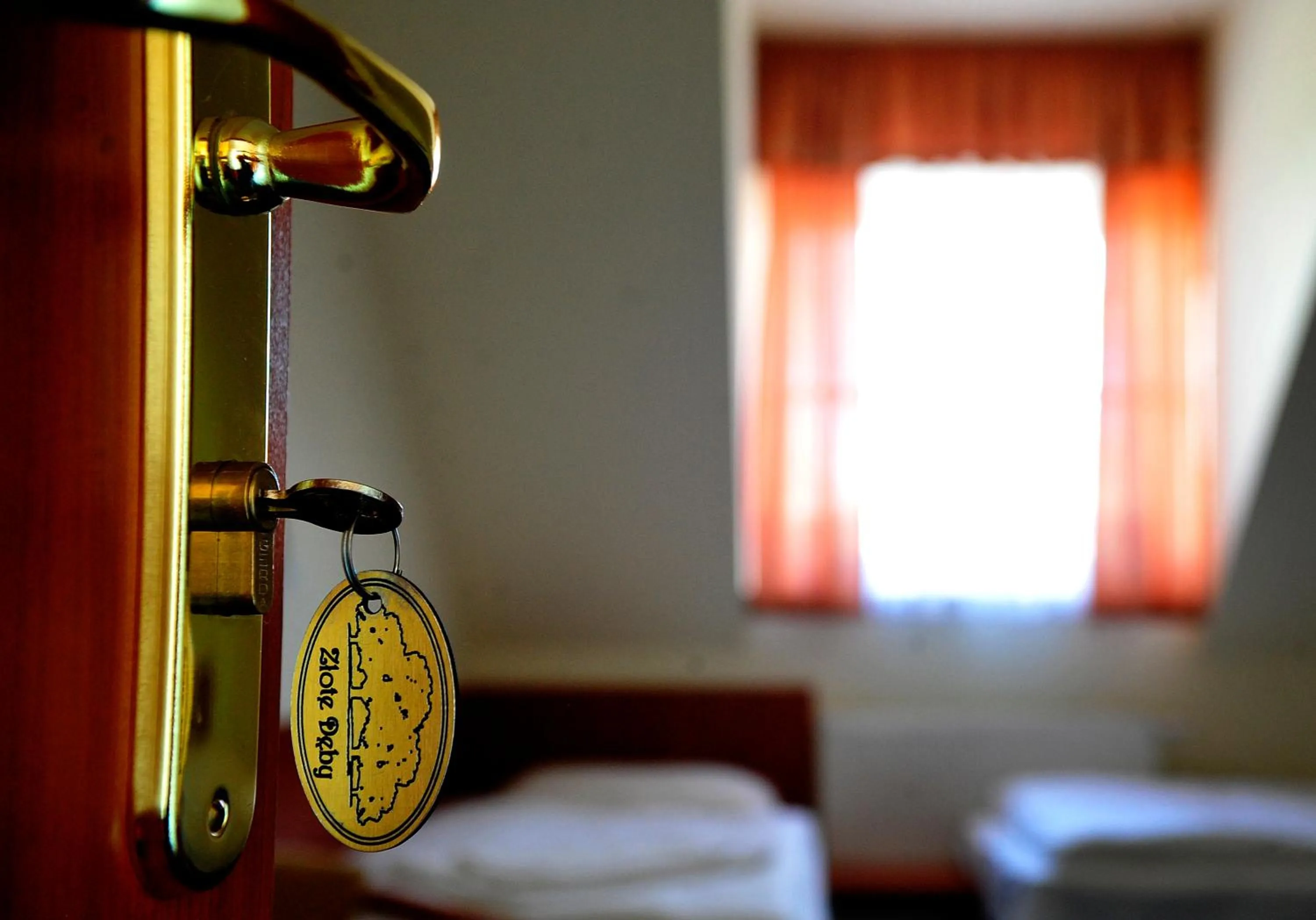 Bed in Hotel Złote Dęby